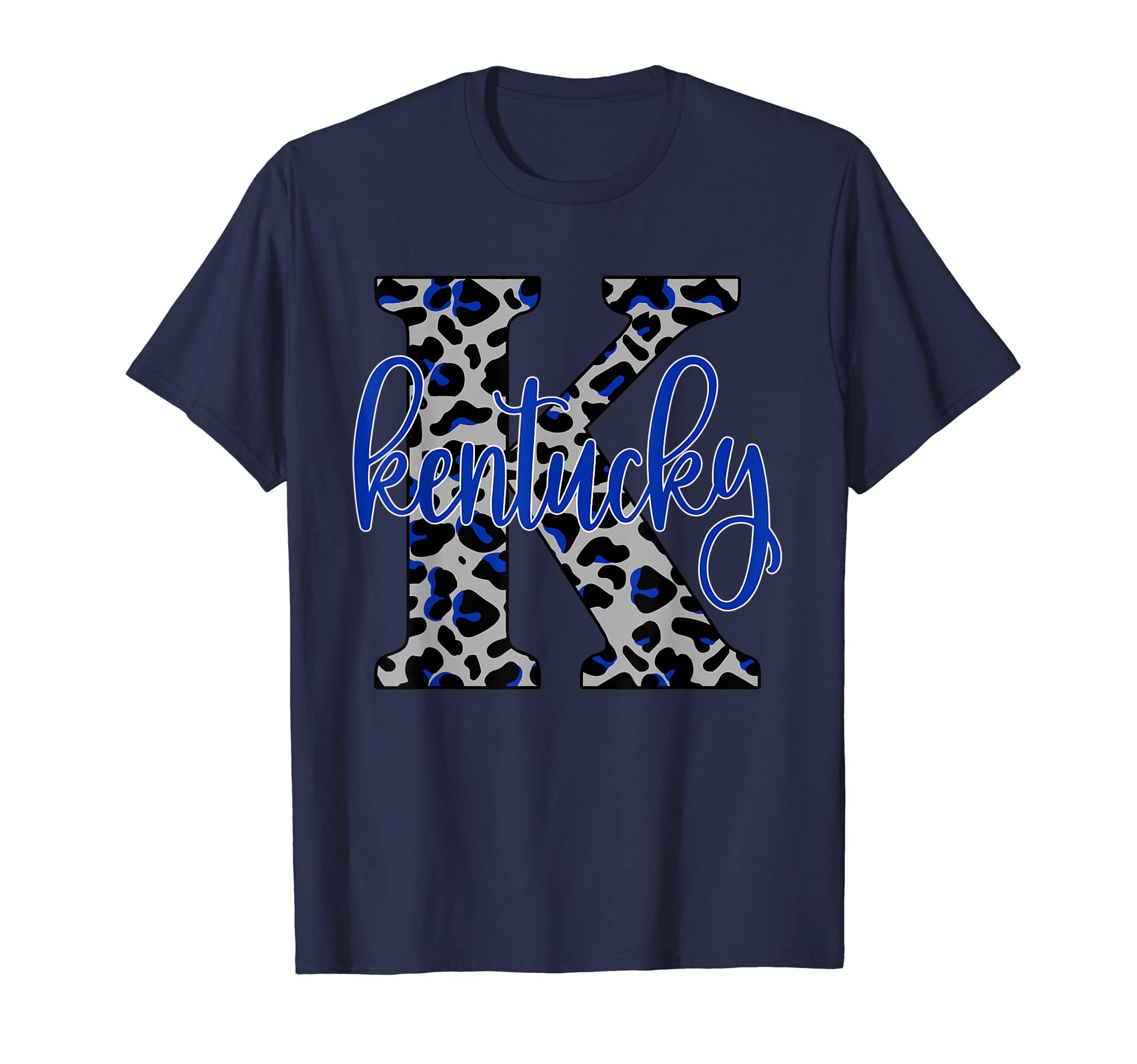 Kentucky Home Sweet Home Clothing & GiftsKentucky KY Leopard State of Kentucky Home Sweet Home Gift T-Shirt