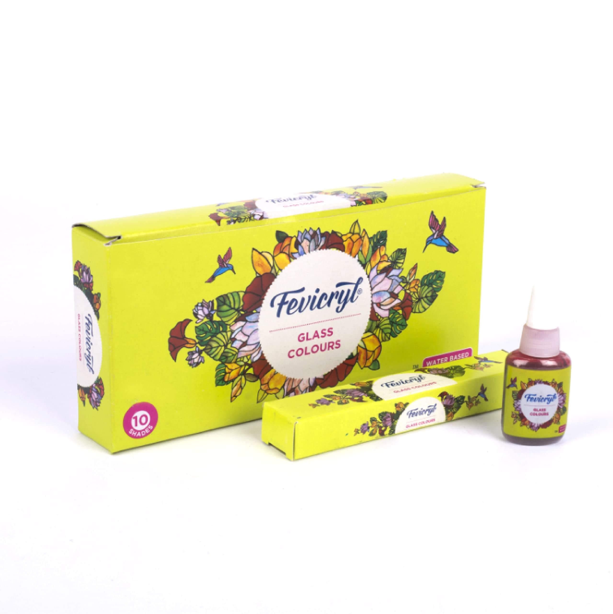 Pidilite Hobby Ideas - Glass Colours - 10 Shades