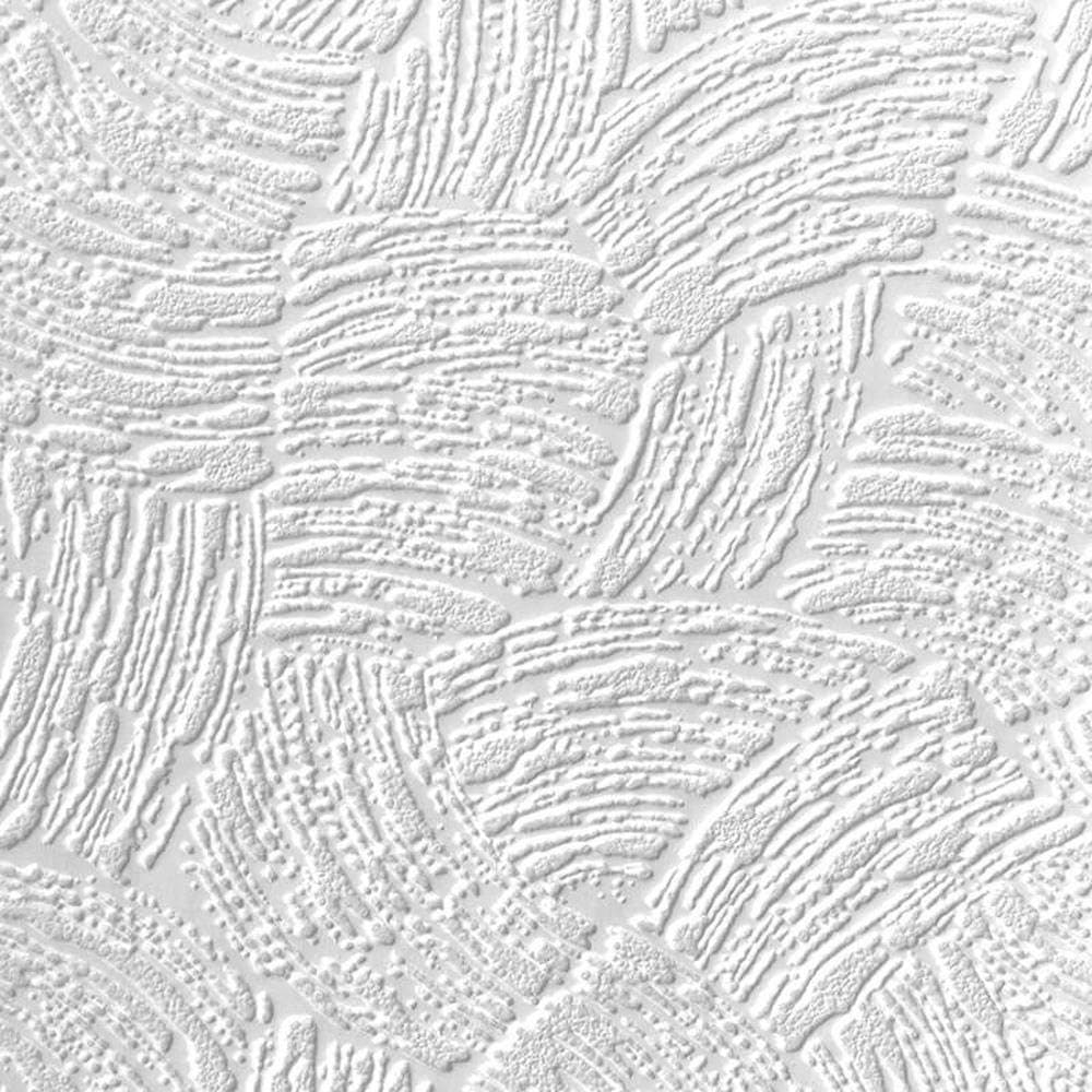 Anaglypta White Paintable Surf Wave Stripes Wallpaper Vinyl Washable Textured from YöL