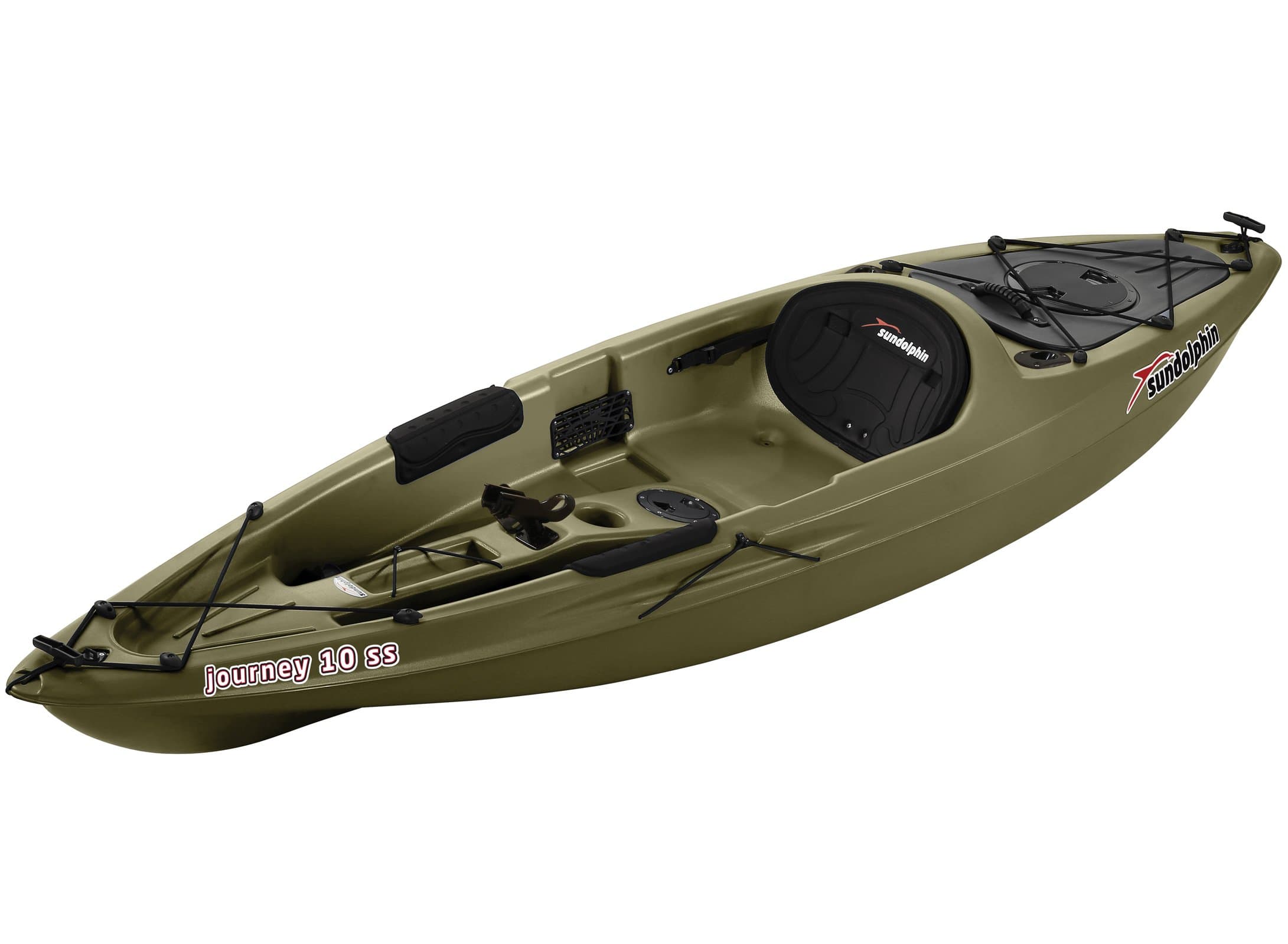 Sun Dolphin Journey 10-Foot Sit-on-top Fishing Kayak