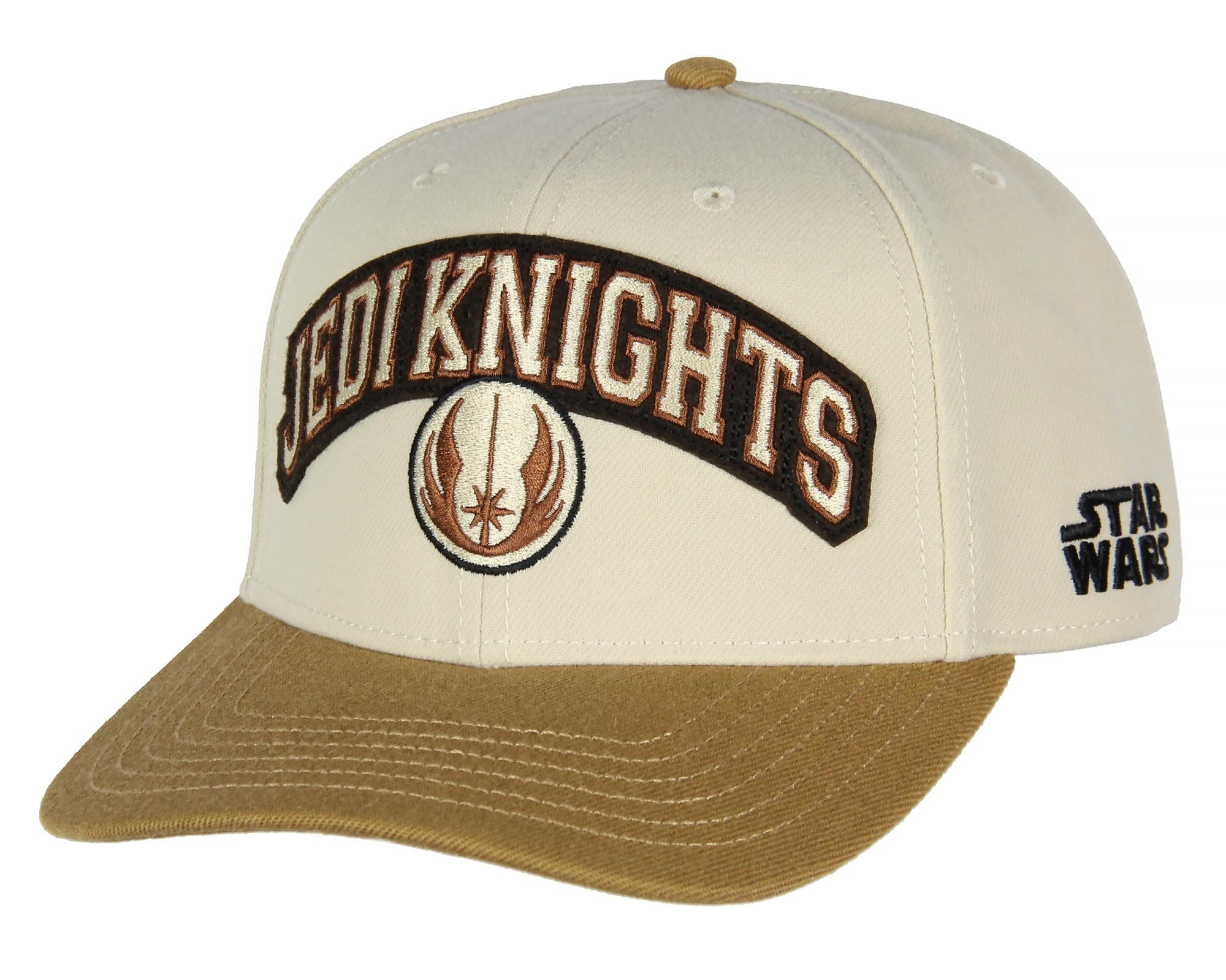 Star Wars Adult Embroidered Precurve Snapback Hat for Men and Women