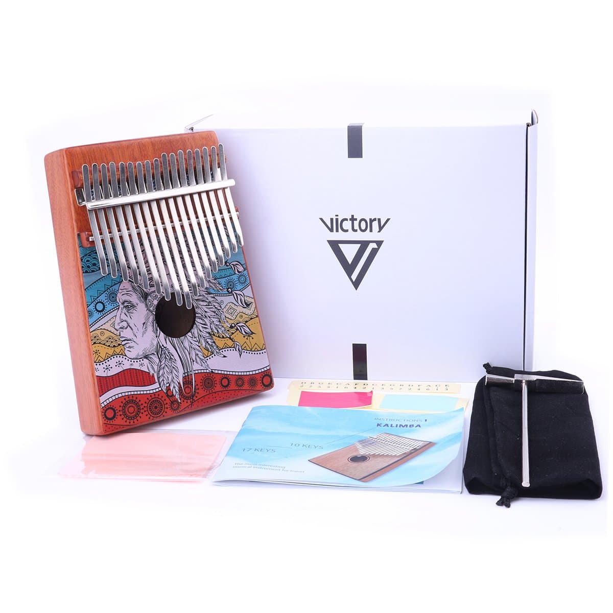 17 Kalimba 17 Key Thumb Piano(17key, C007)