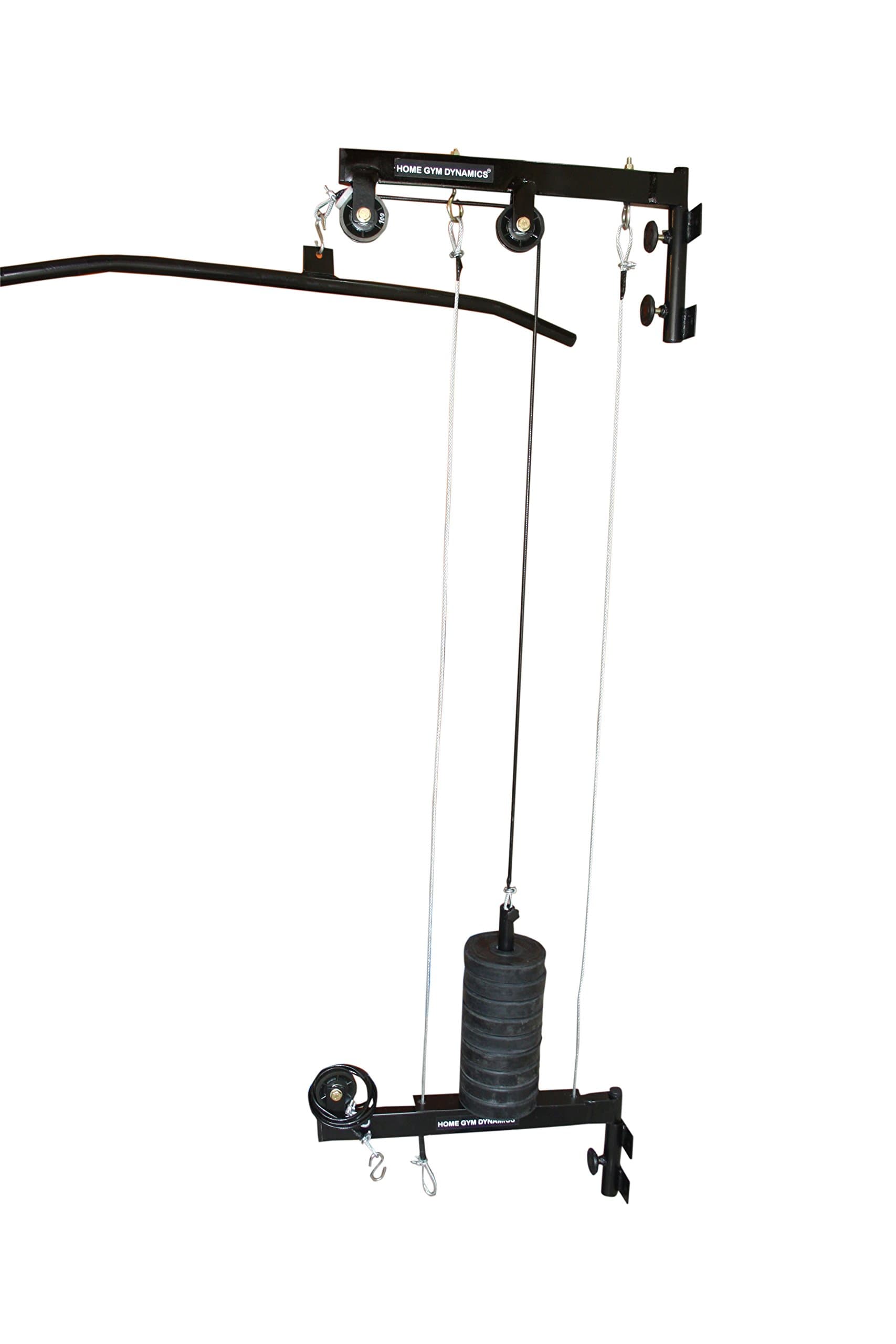 Magic Home Gym Wall Mounted Top Bottom Pulley Gym With Anti Swing Cable