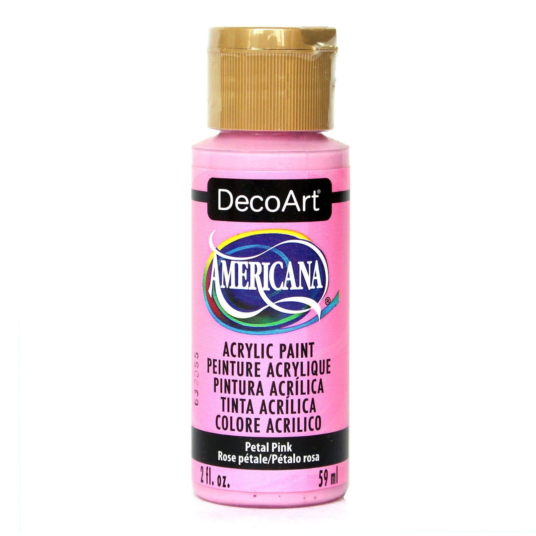 DecoArt Americana Acrylic Color, 2 oz., Petal Pink