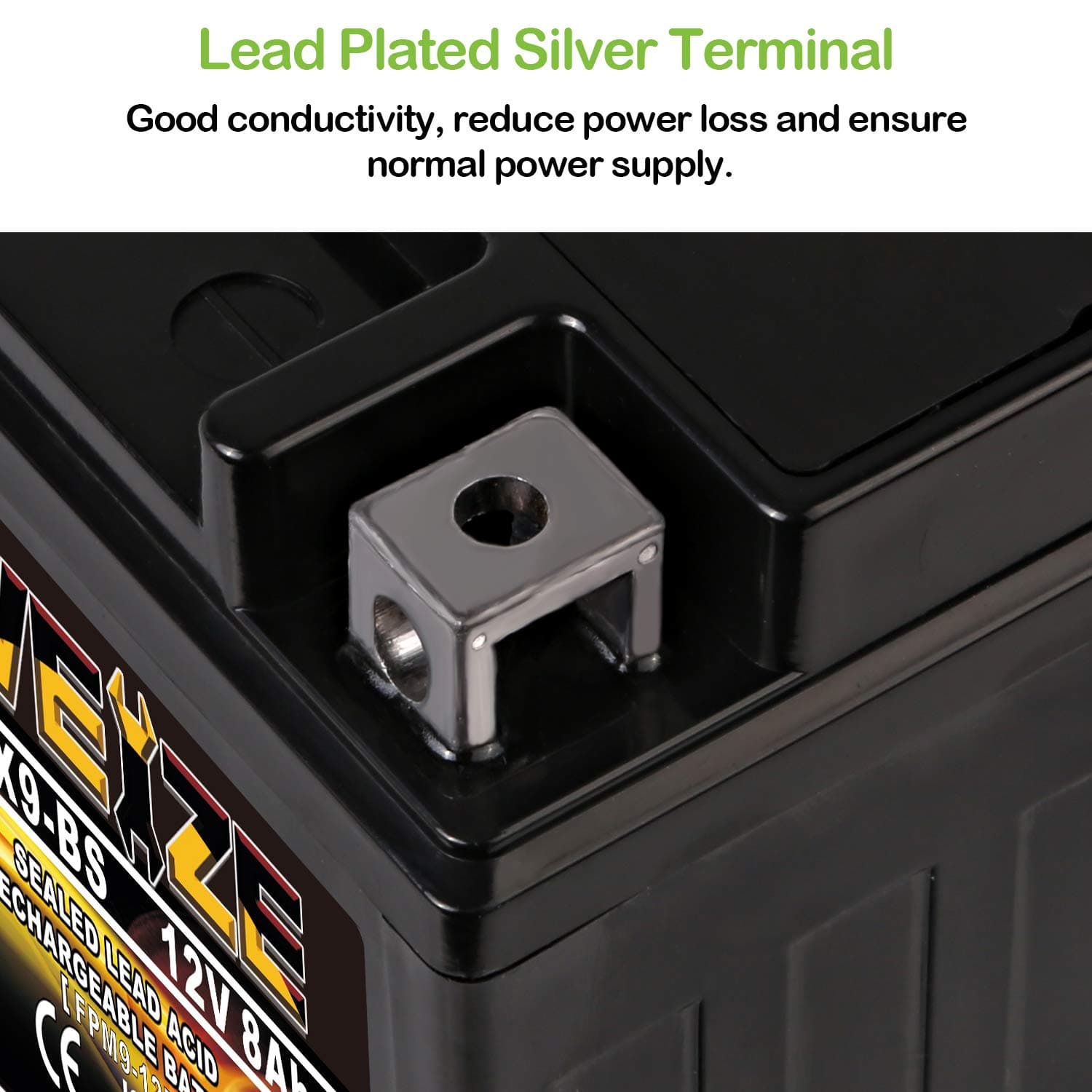 YTX9-BS バッテリーメンテナンスフリー オートバイATV用 Honda TRX 400EX Sportrax Fourtrax GSXR600 LTZ250 ZX600 Polaris Predator 500 Suzuki GSX-R600 YTX9 ETX9 BSバッテリーに対応