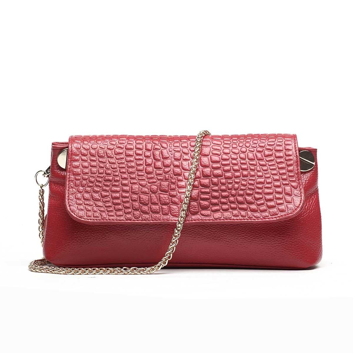 Careshive Noble Luxury Version Chain Nsutite Plaid Women's Bags One Shoulder First Layer of Cowhide