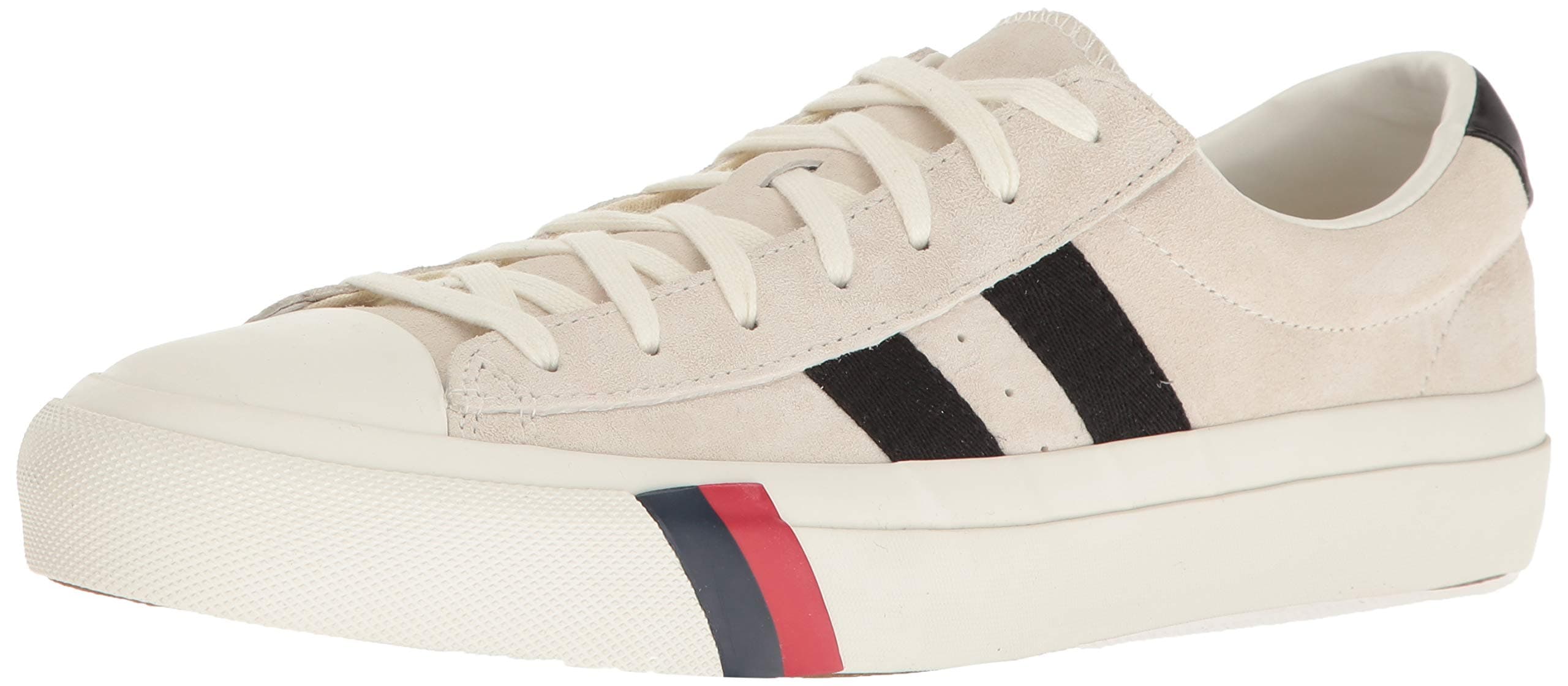 Pro-Keds Men's Royal Plus Classic Suede Sneaker, Cream, 9