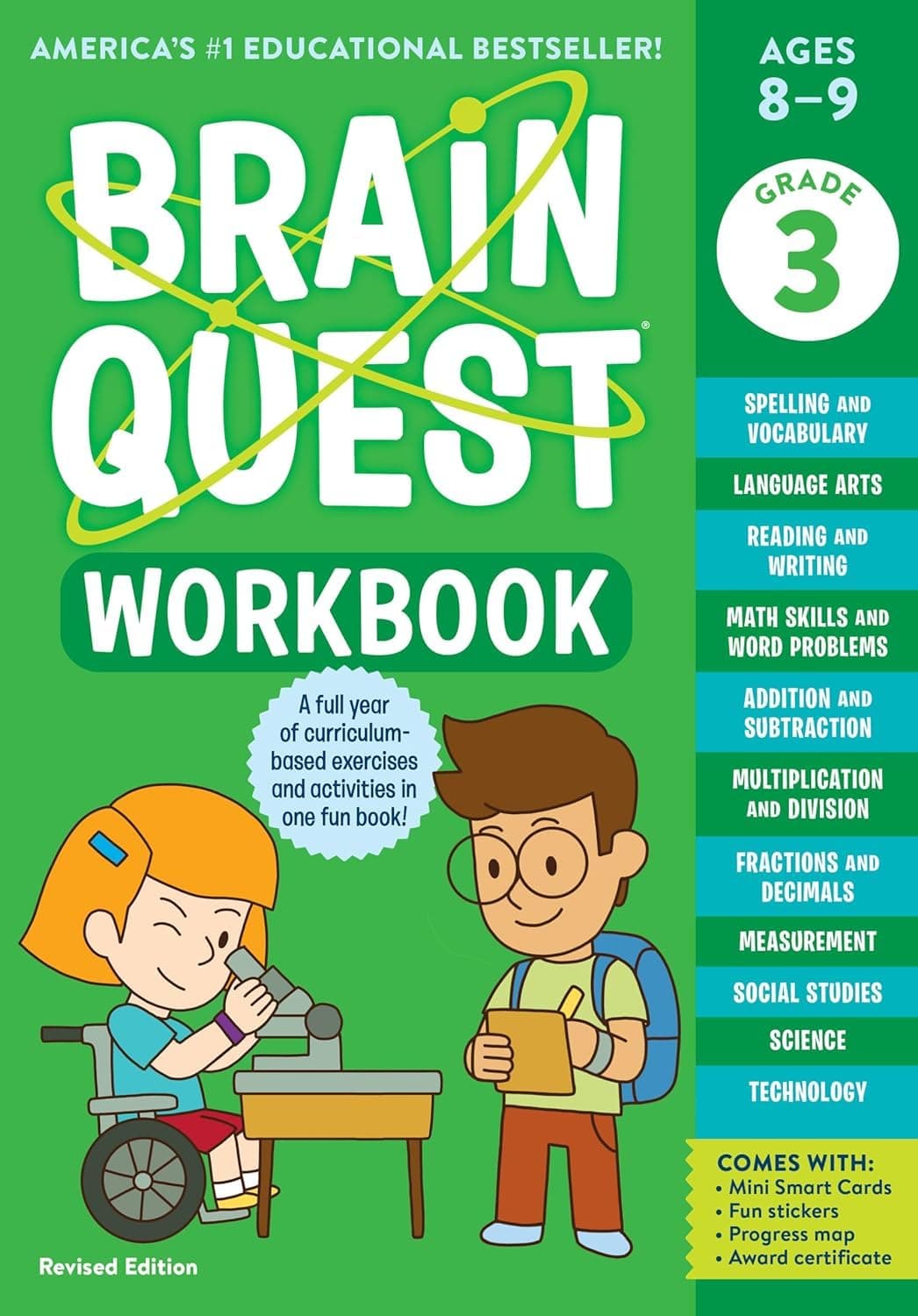 Brain Quest Workbook: 3rd Grade: 1 (Brain Quest Workbooks)