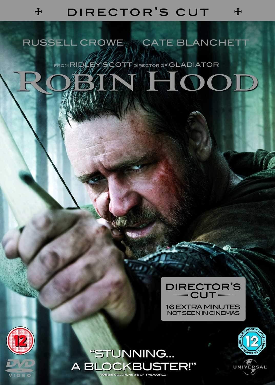 Robin Hood (2010) (4K Ultra-HD) [Blu-ray] [2018] [Region Free]