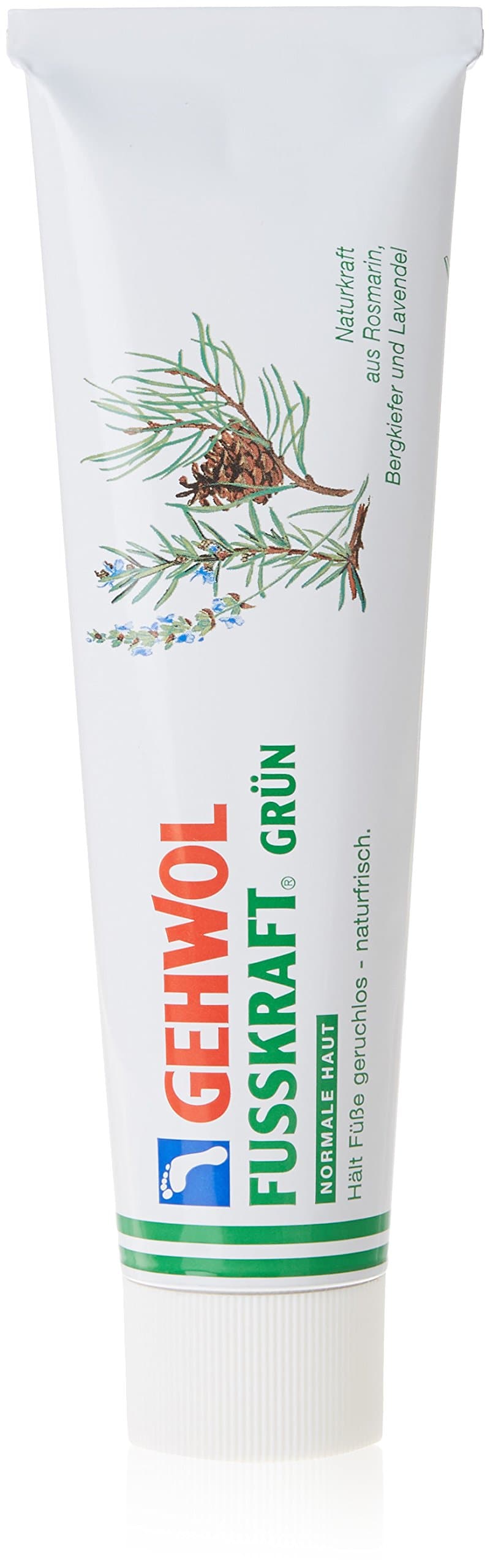 Foot Cream Tube, Green 125 ml