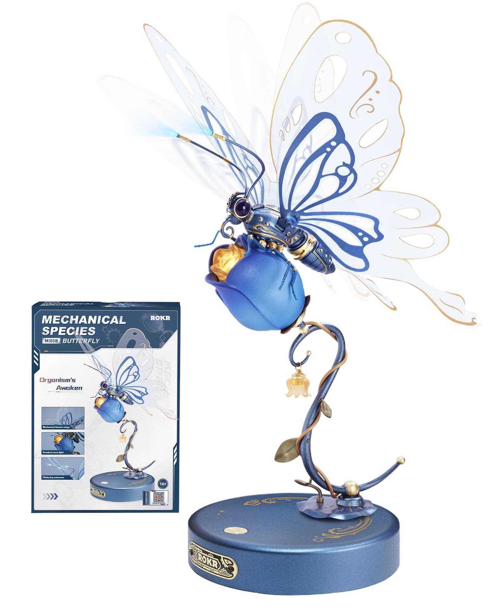 ROKR 3D Metal Puzzles for Adults - Metal Model Kits to Build - Crafts and Gifts for Teenage Boys and Girls