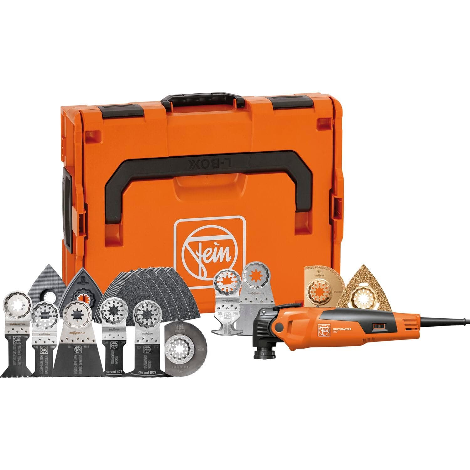 Multimaster MM 500 Plus Top Edition, The Multitool for Landscaping and Renovation, Comes with More Than 30 Accessories for Sawing Wood and Metal, Sanding, Laying Tiles and Much More