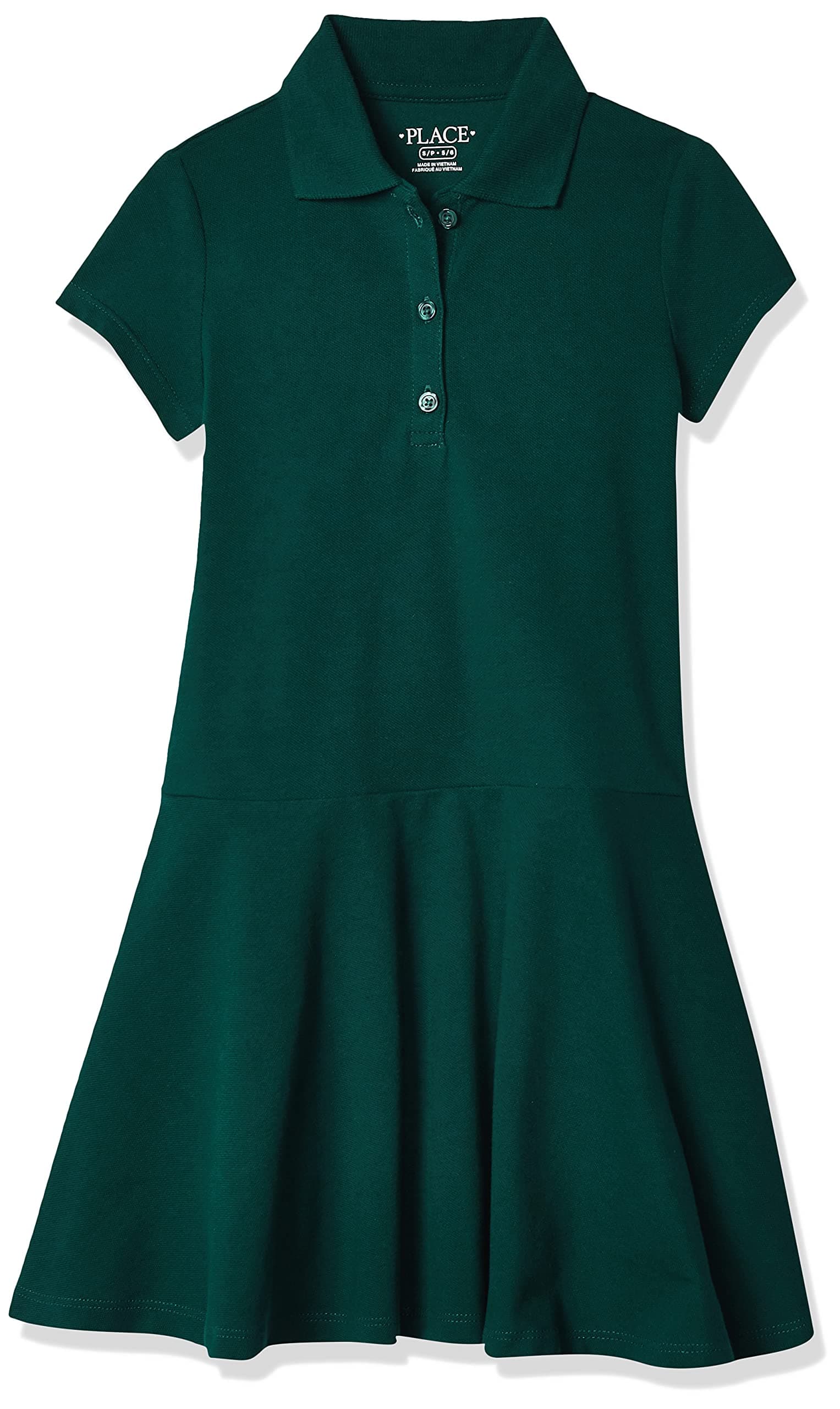 The Children'S Place Girls Short Sleeve Picque Polo Dress