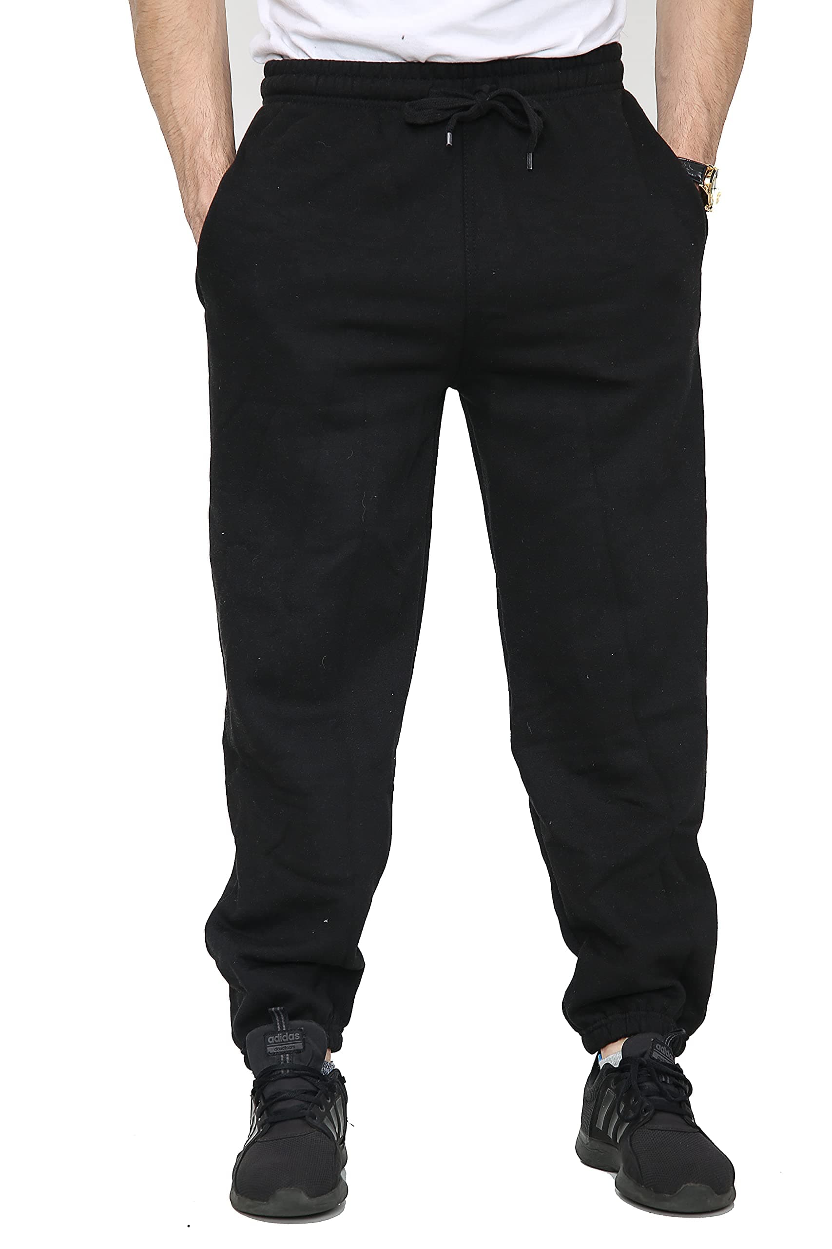 Mens Fleece Jogging Bottoms Pants Trousers Casual Sizes S - 8XL, 4 Colours