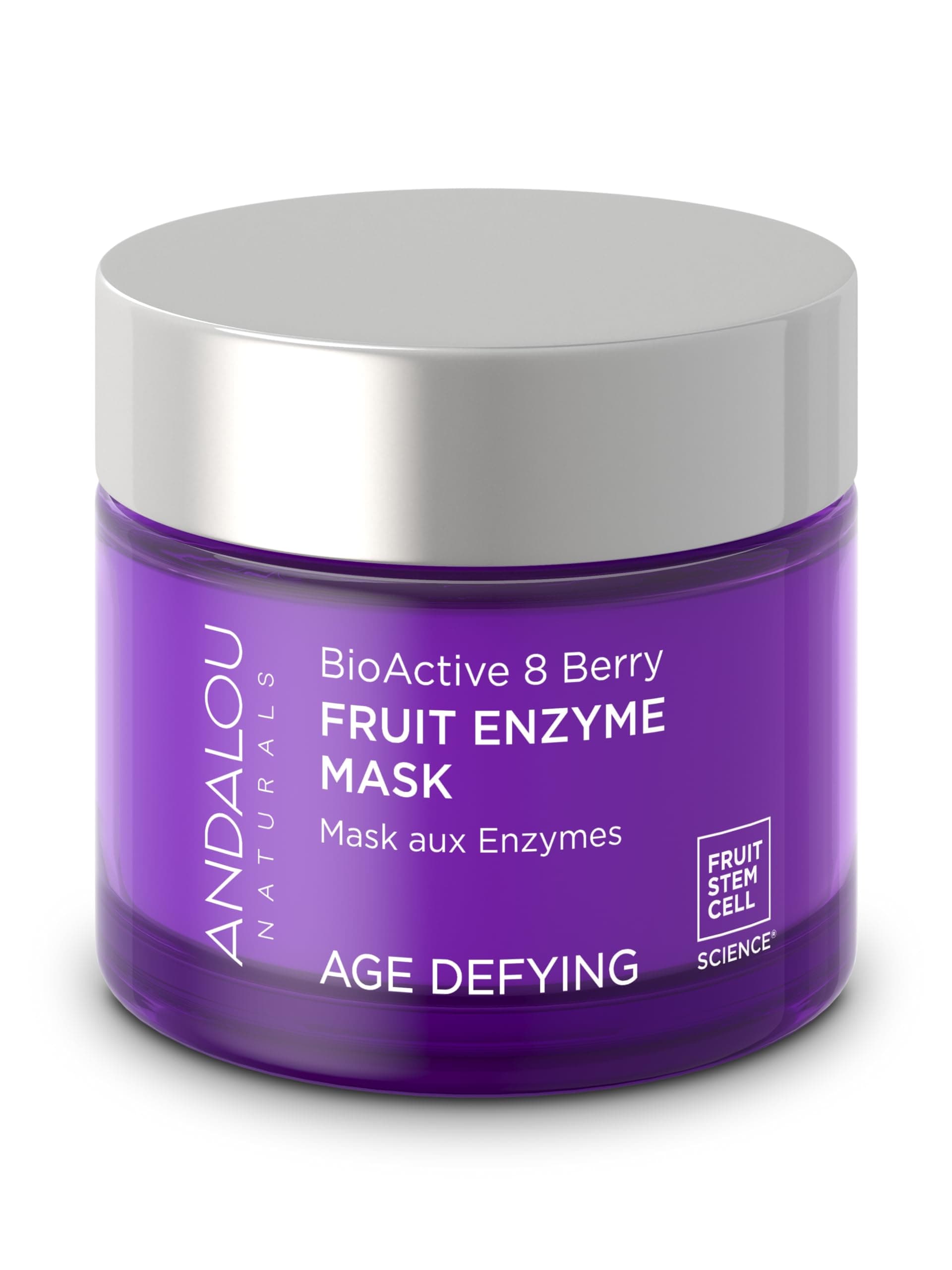 Aroma Naturals Andalou Naturals Bioactive 8 Enzyme Mask, Berry Fruit, 1.7 Ounce