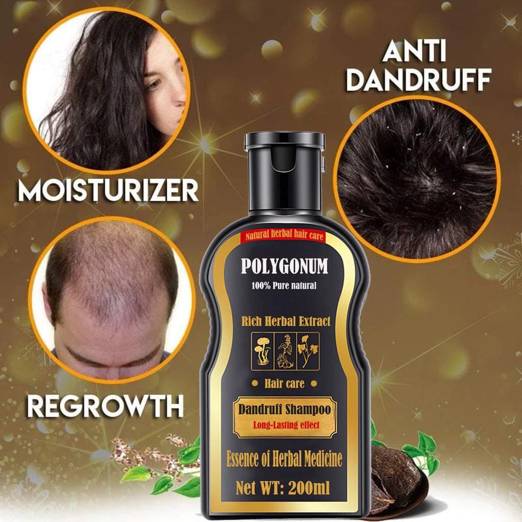 Natural Darkening Shampoo, Hair Growth Shampoo, Hair Loss shampoo, Anti-Hair Loss Shampoo, Helps Stop Hair Loss, Grow Hair Fast, Hair Loss Treatment for Men & Women (200ml)