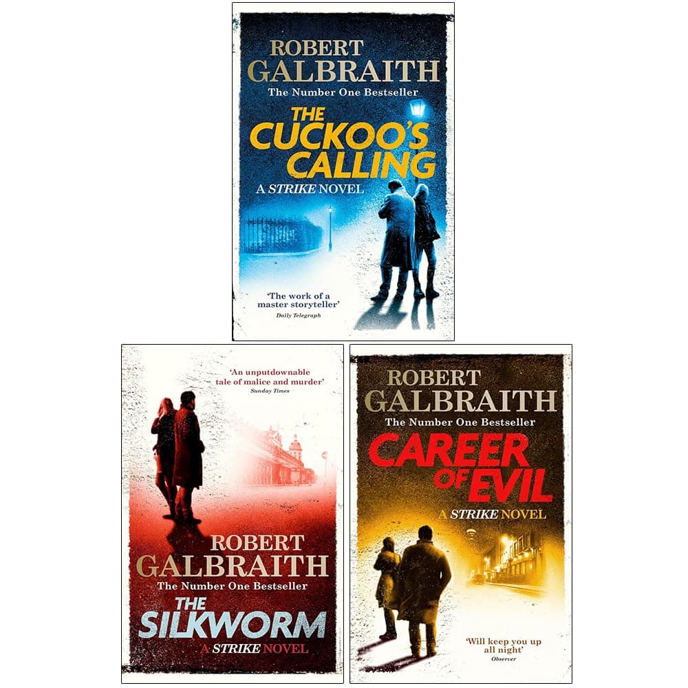 Cormoran Strike Series Robert Galbraith Collection 3 Books BOX Set