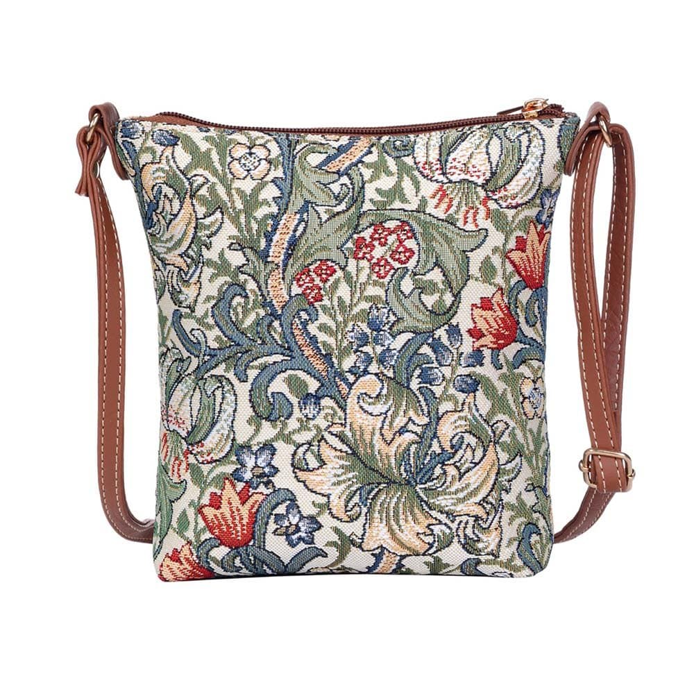 Tapestry Small Crossbody Bag Sling Bag for Women with Jane Austen Design (SLING-AUST)