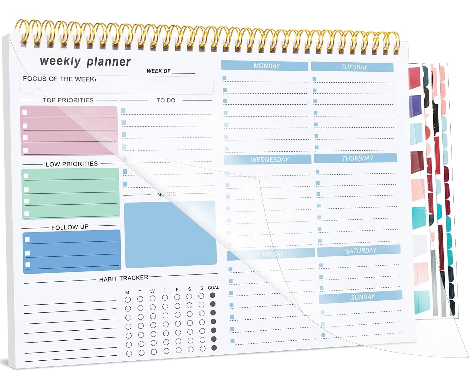 Weekly Planner To Do List Pad