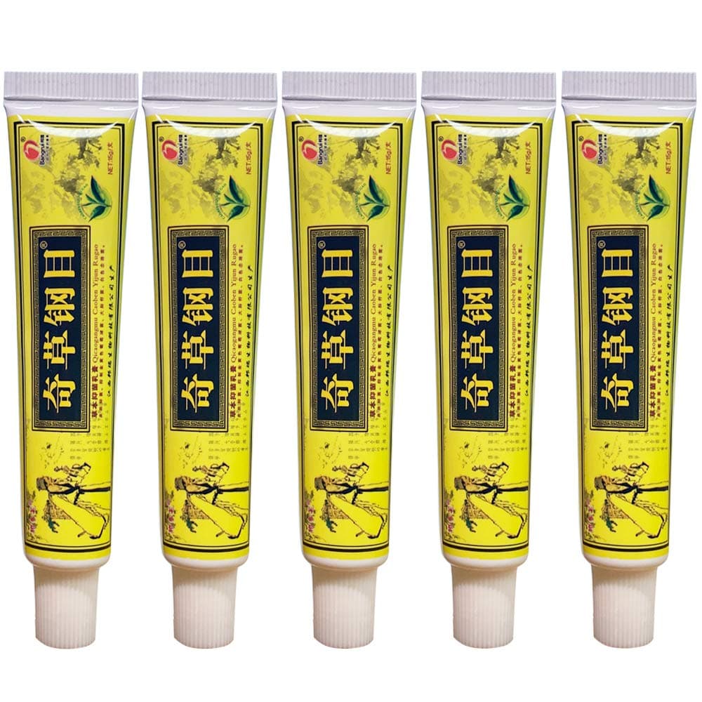 5pcs/Lot Chinese Herbal Eczema, Psoriasis Creams Dermatitis and Eczema Pruritus Psoriasis CEZUBEM Ointment