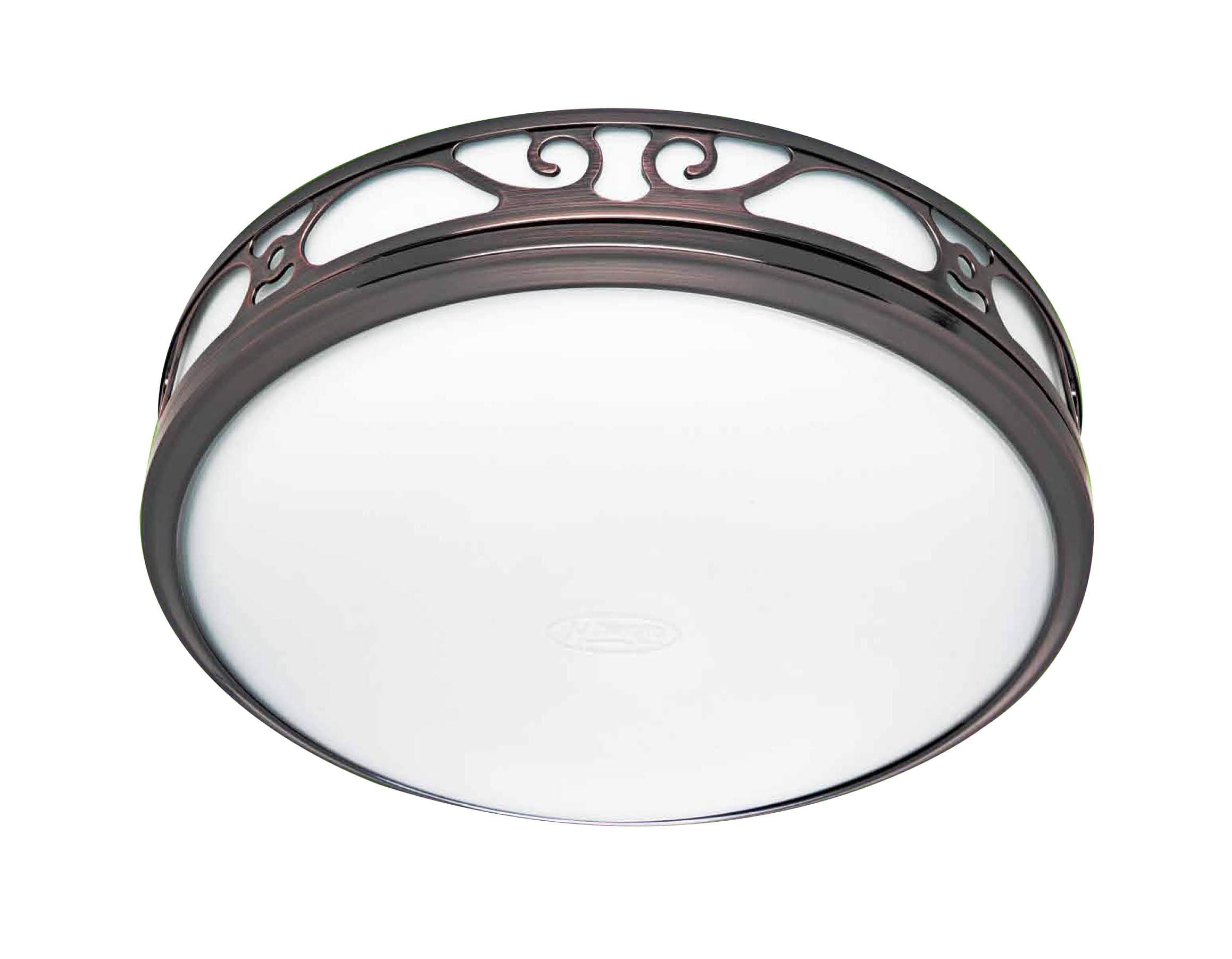 Hunter 83002 Ventilation Sona Bathroom Exhaust Fan with Light, Imperial Bronze (Bathroom Vent Fan, Exhaust Fan)