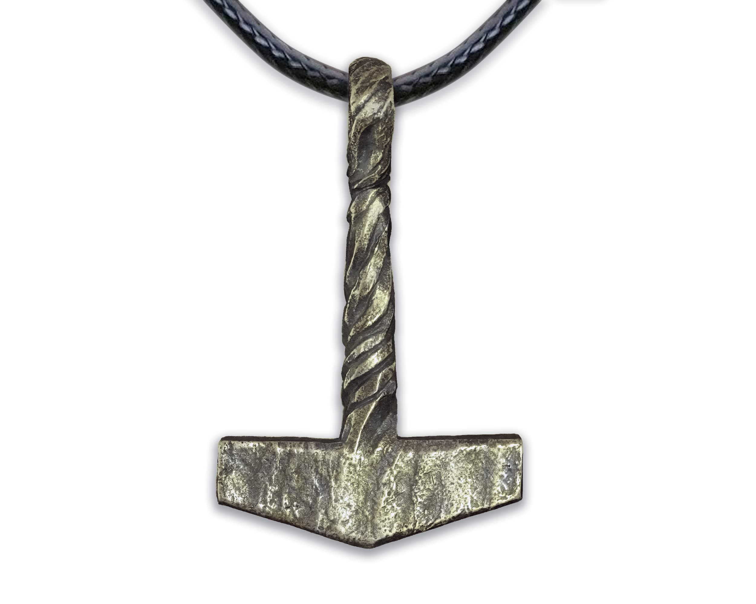 Thors Hammer Necklace Pendant Mjölnir - Viking Norse Thor Hammer Pendant Viking Jewelry - Thor Necklace - Thor Gifts for Men - Viking Necklace for Men