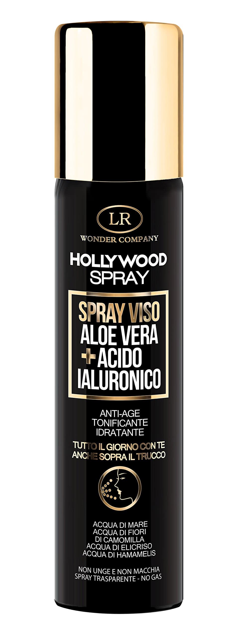 Wonder Company Hollywood Spray Face Aloe + Hyaluronic Acid