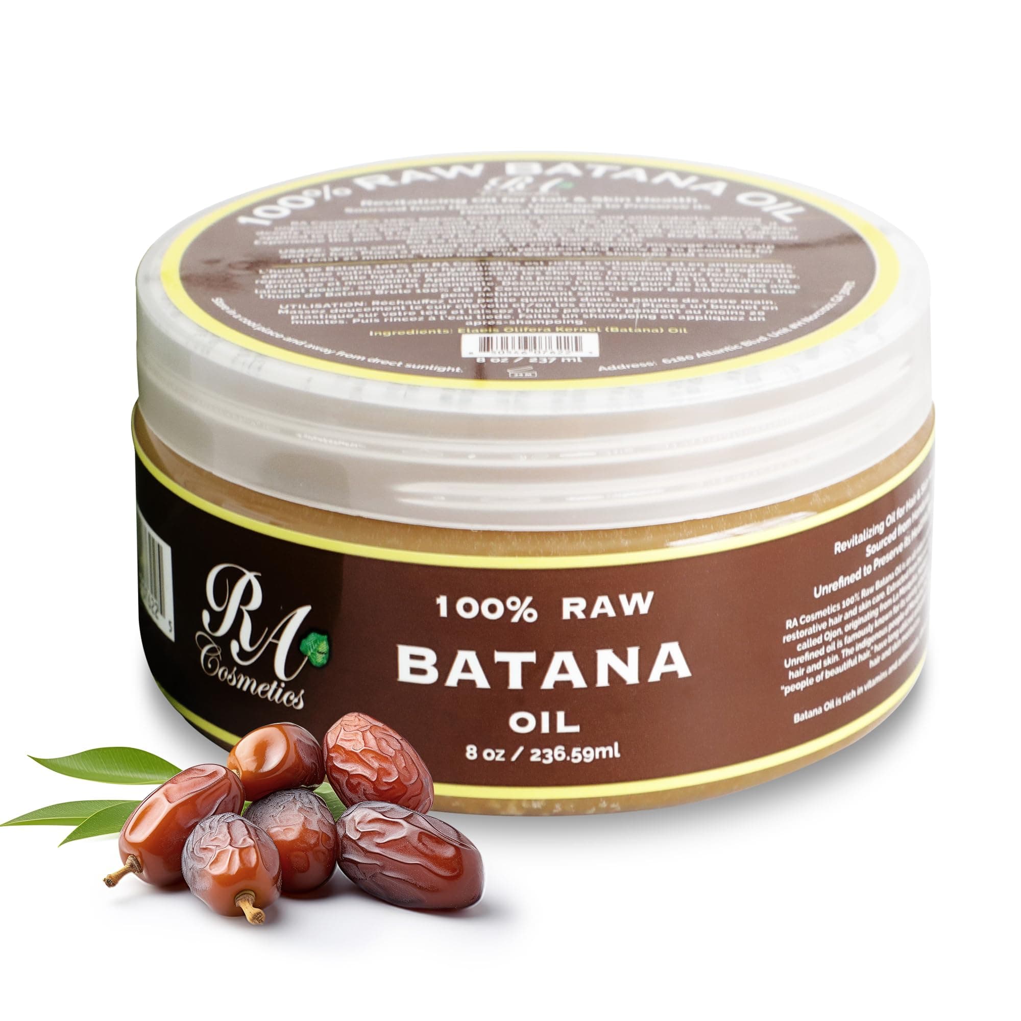 100% Natural Batana Hair Oil 8 oz