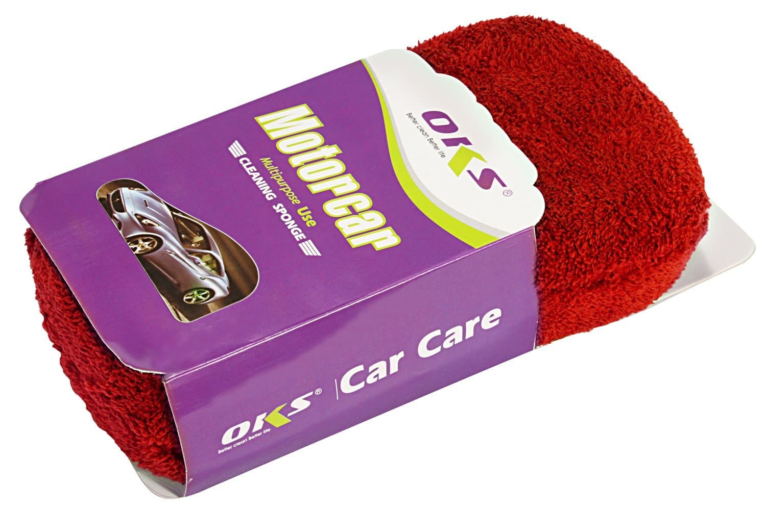 OKS Multipurpose Household, Car, Bike Cleaning Sponge / Drying Towel (For WET or DRY Cleaning)
