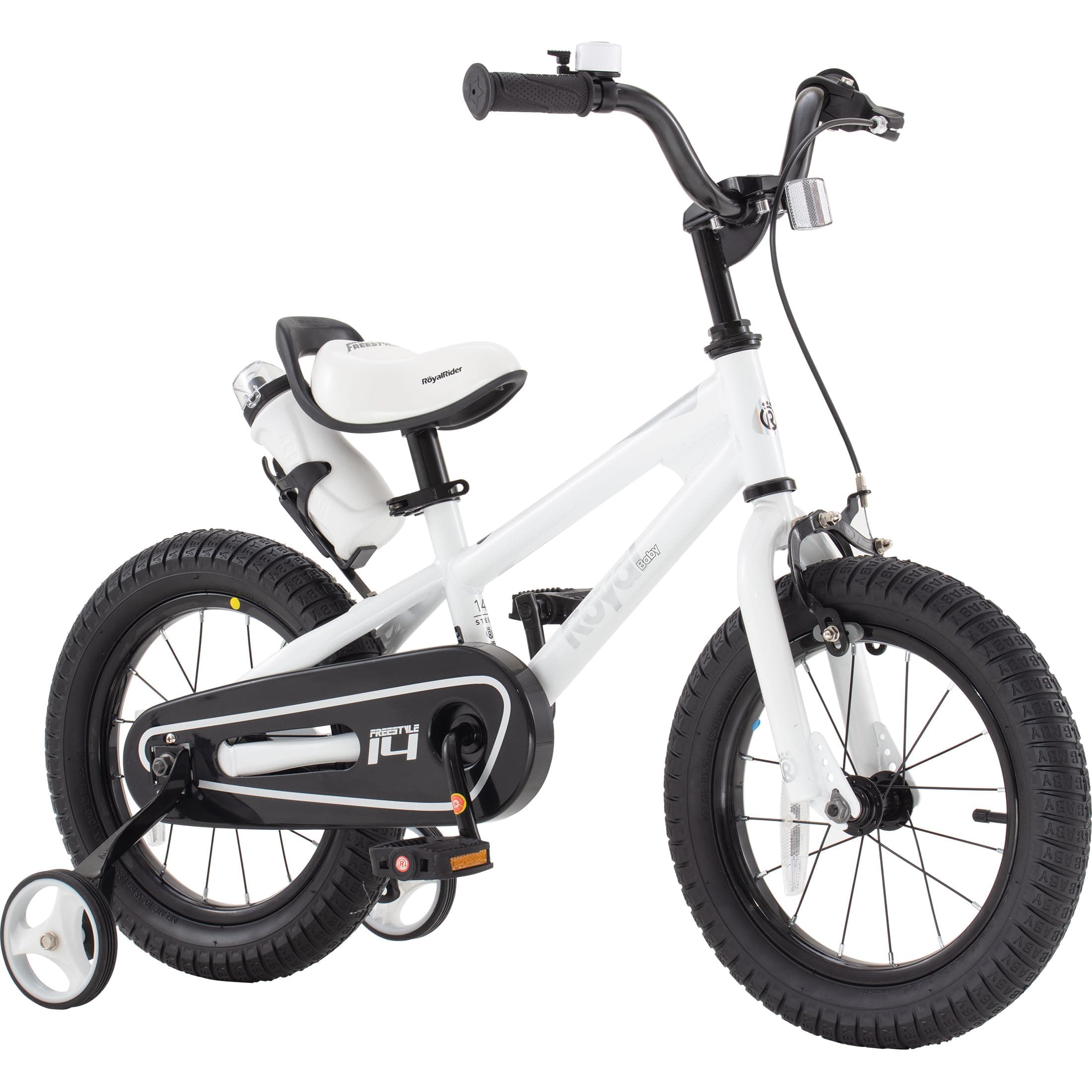 Kids Bike Freestyle Classic 12 14 16 18 Inch Children Bicycle for Ages 3-10 Years Toddler to Big Kids
