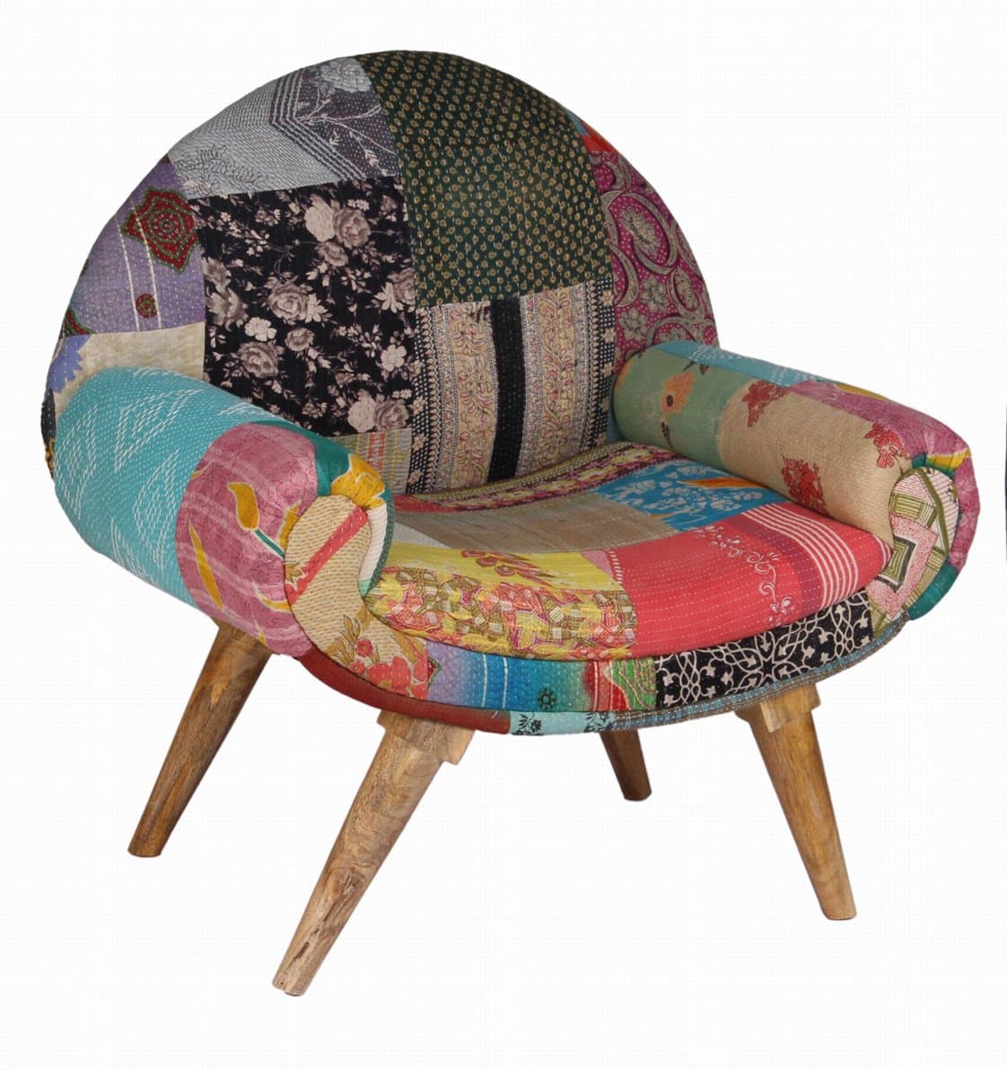 31X22X33 36 LB Bohemian Trail Chair, 31" x 22" x 33", Soft Muted Tone 3