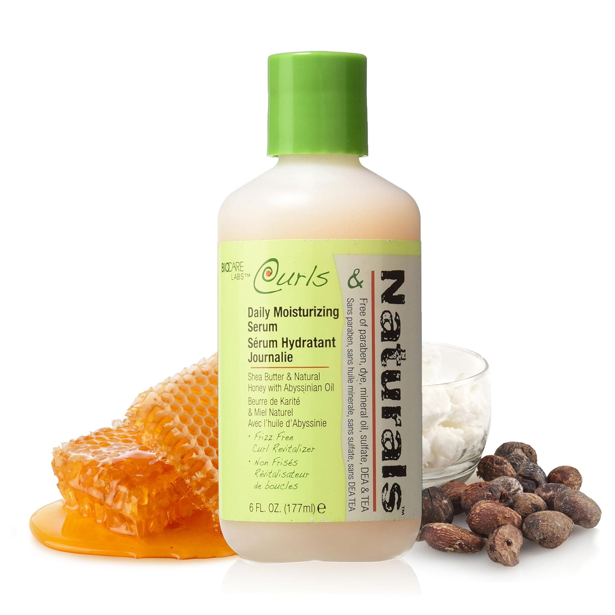 Daily Moisturizing Serum with Shea Butter for Soft, Shiny, and Frizz-Free Hair