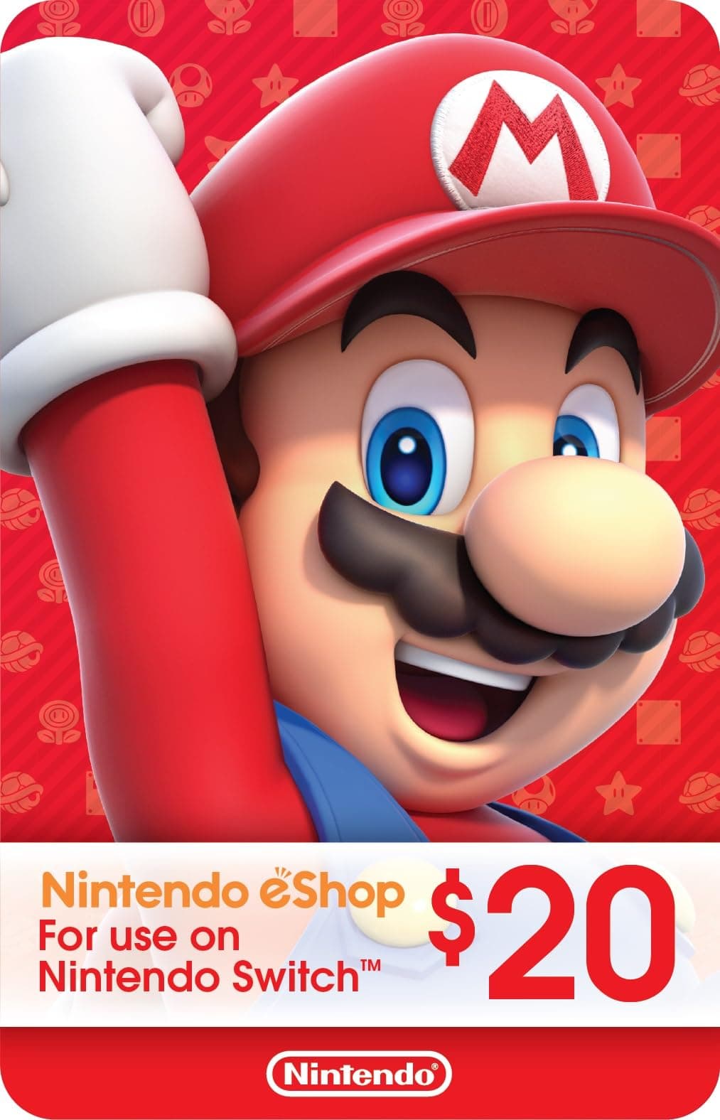 Nintendo eShop $20 Gift Card