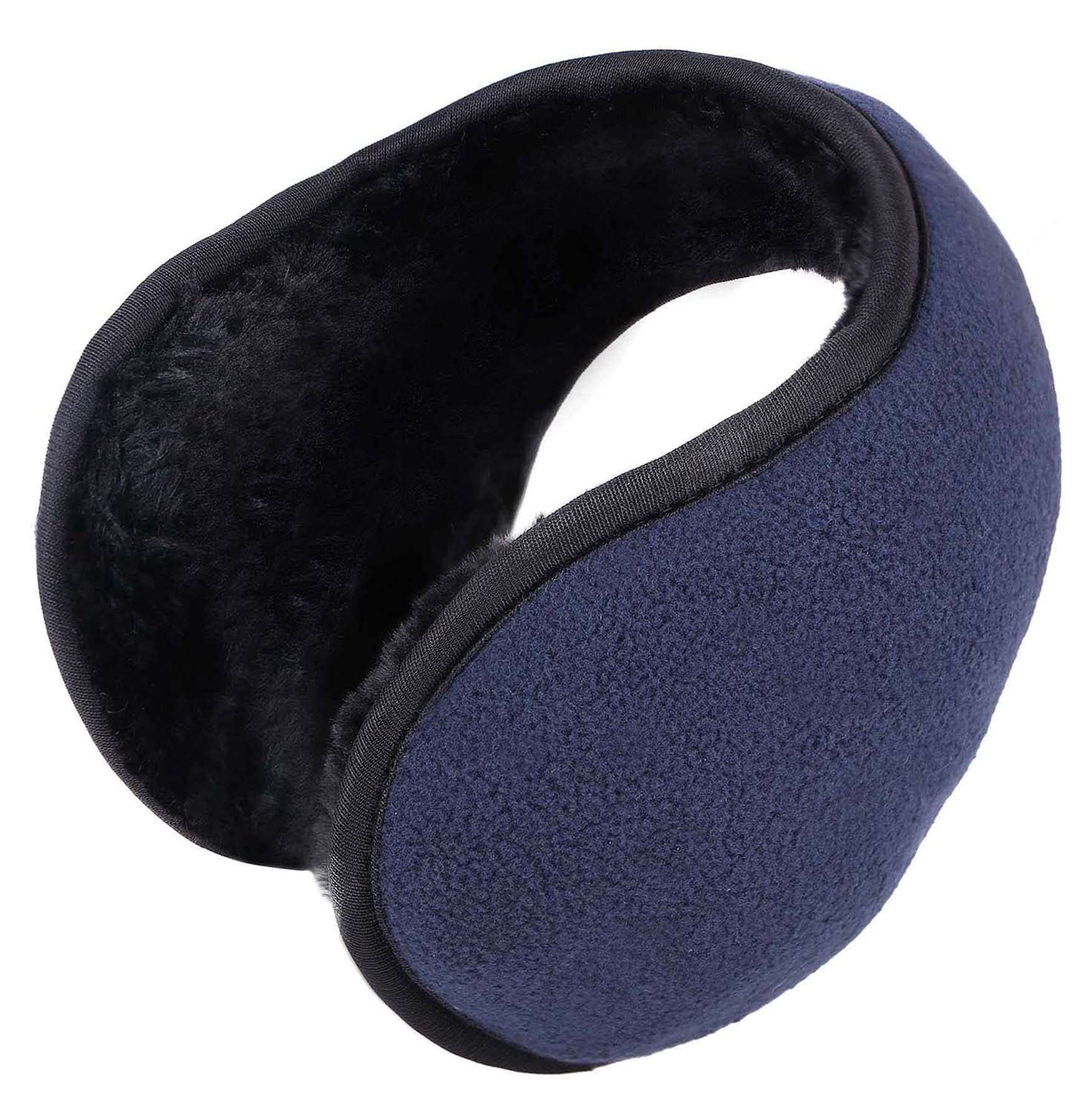 Unisex Sherpa Fleece Lined Winter Earmuffs Ear Warmers