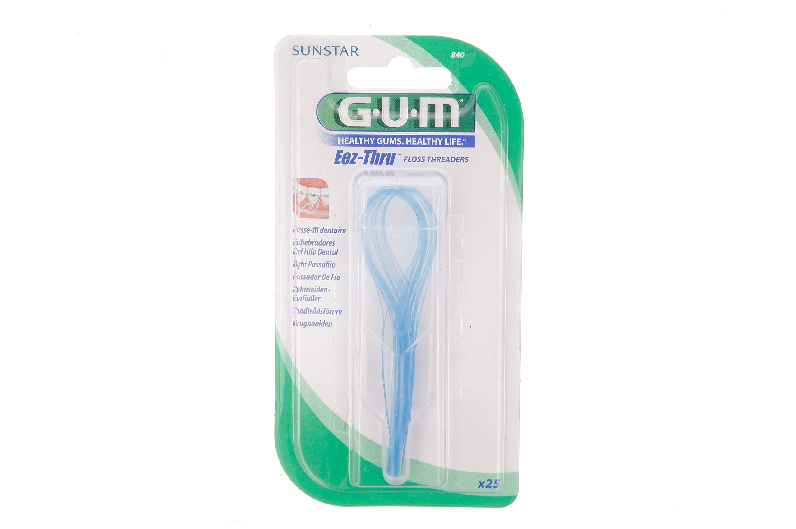 Sunstar Iberia Gum 840 Dental Silk, Andego 993, 25 Pieces