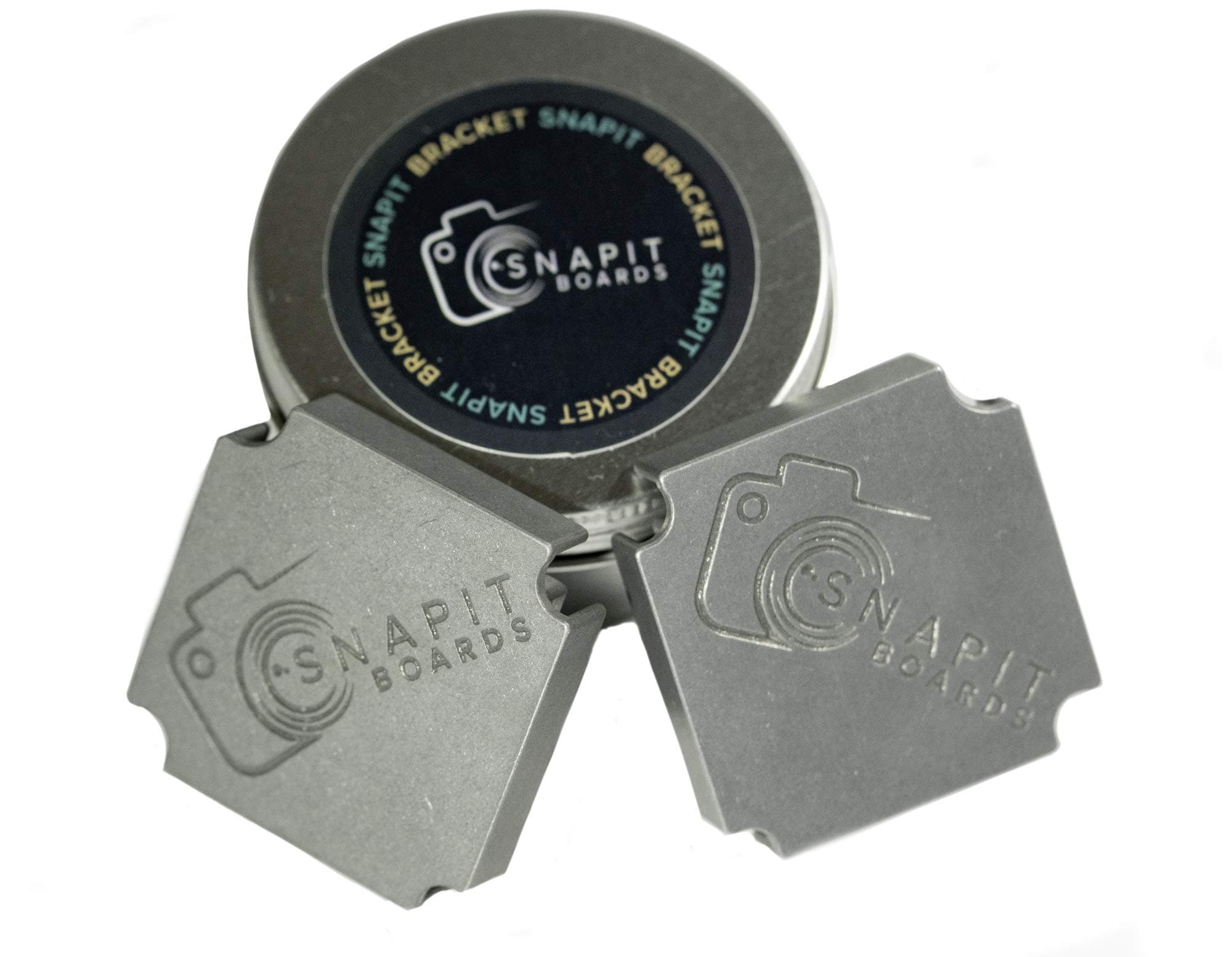 SnapIt Brackets for 3mm & 5mm Photo Background Flat Lay Backdrops - Durable Aluminum Clips for Food Photography Backdrops, Flatlay Backgrounds for Jewelry Backdrop, Makeup Blog, Product Photography