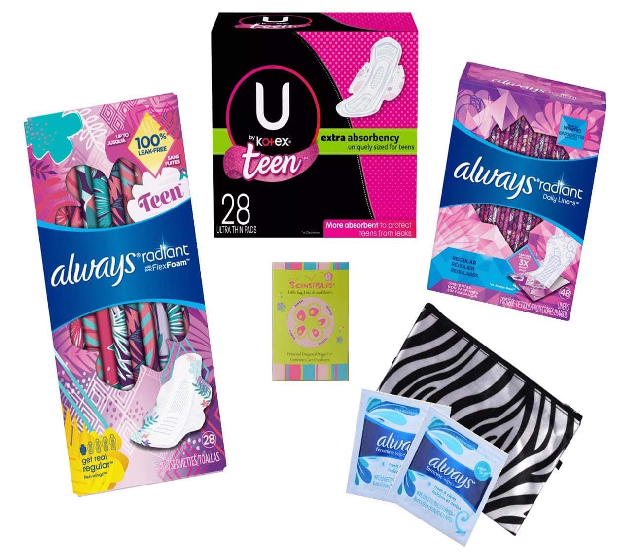 My First Period Sampler Kit™- Blue Gift Box