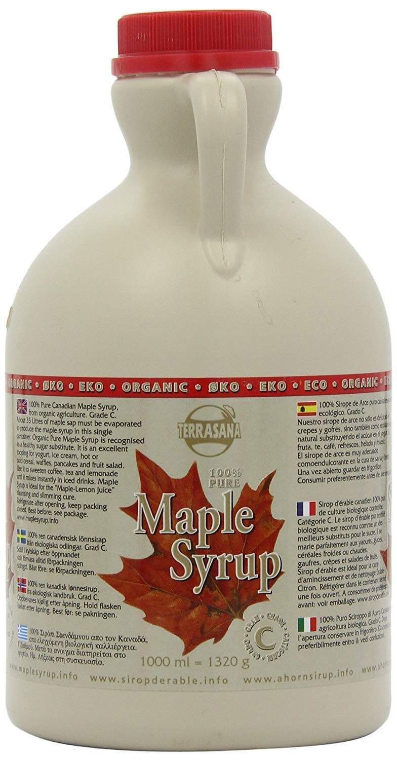 Terrasana Organic Maple Syrup, 1L