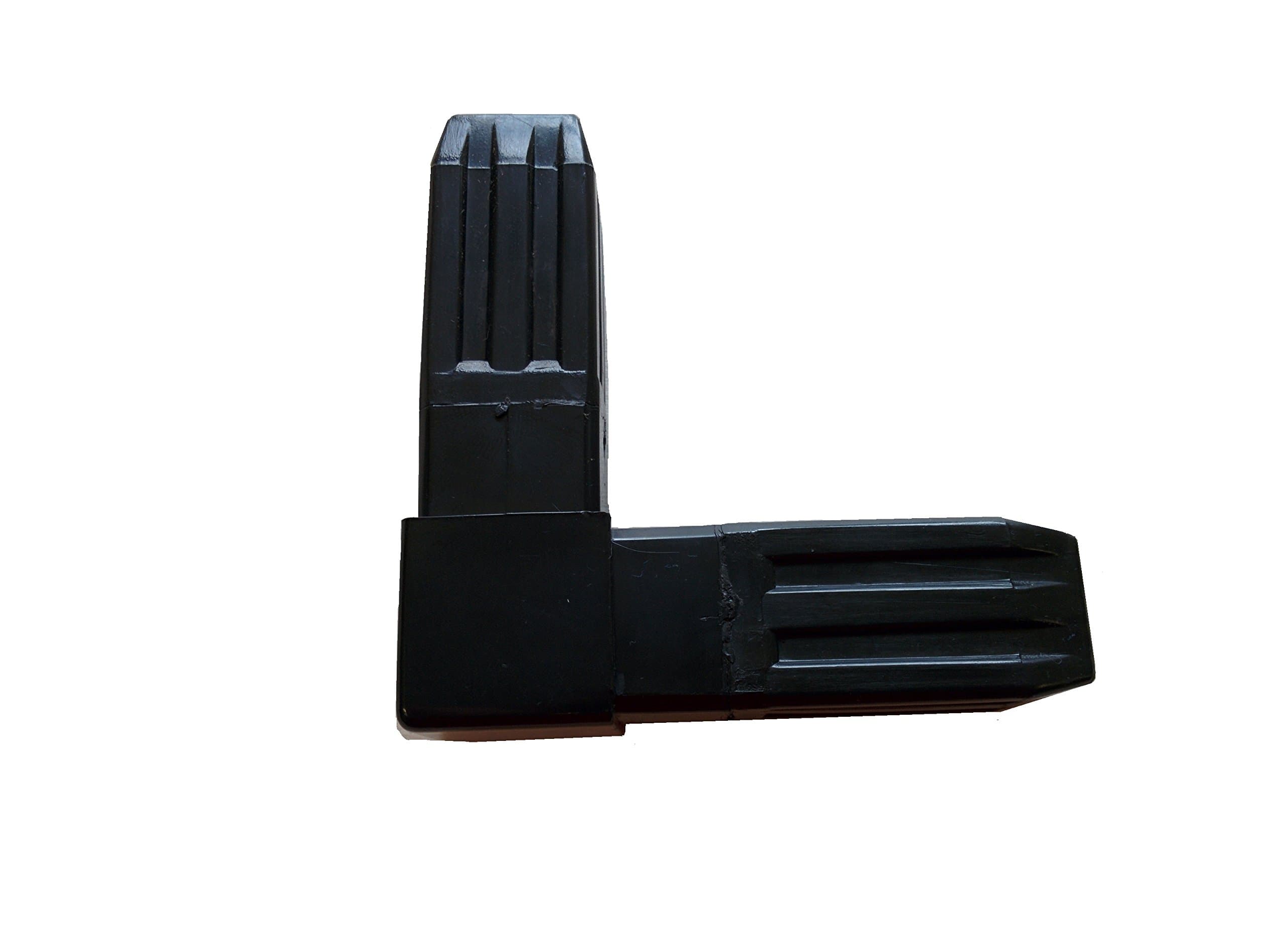 EZTUBE 2-WAY BLACK STEEL CONNECTOR