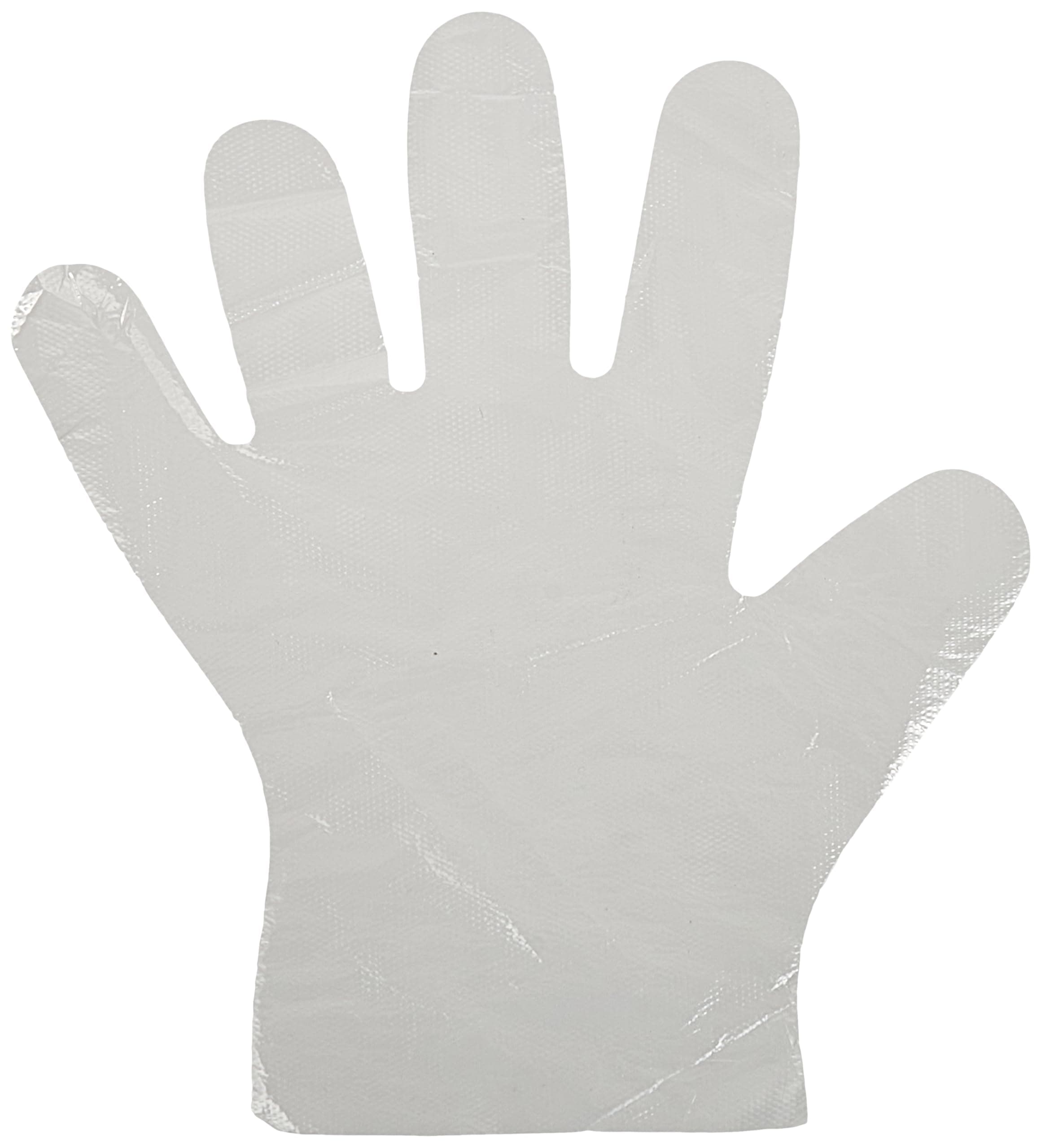 Onetech Disposable PE Glove, Clear Plastic Gloves, Used For Hair Coloring, Cooking & Cleaning and All Other Purpose, 100PCs