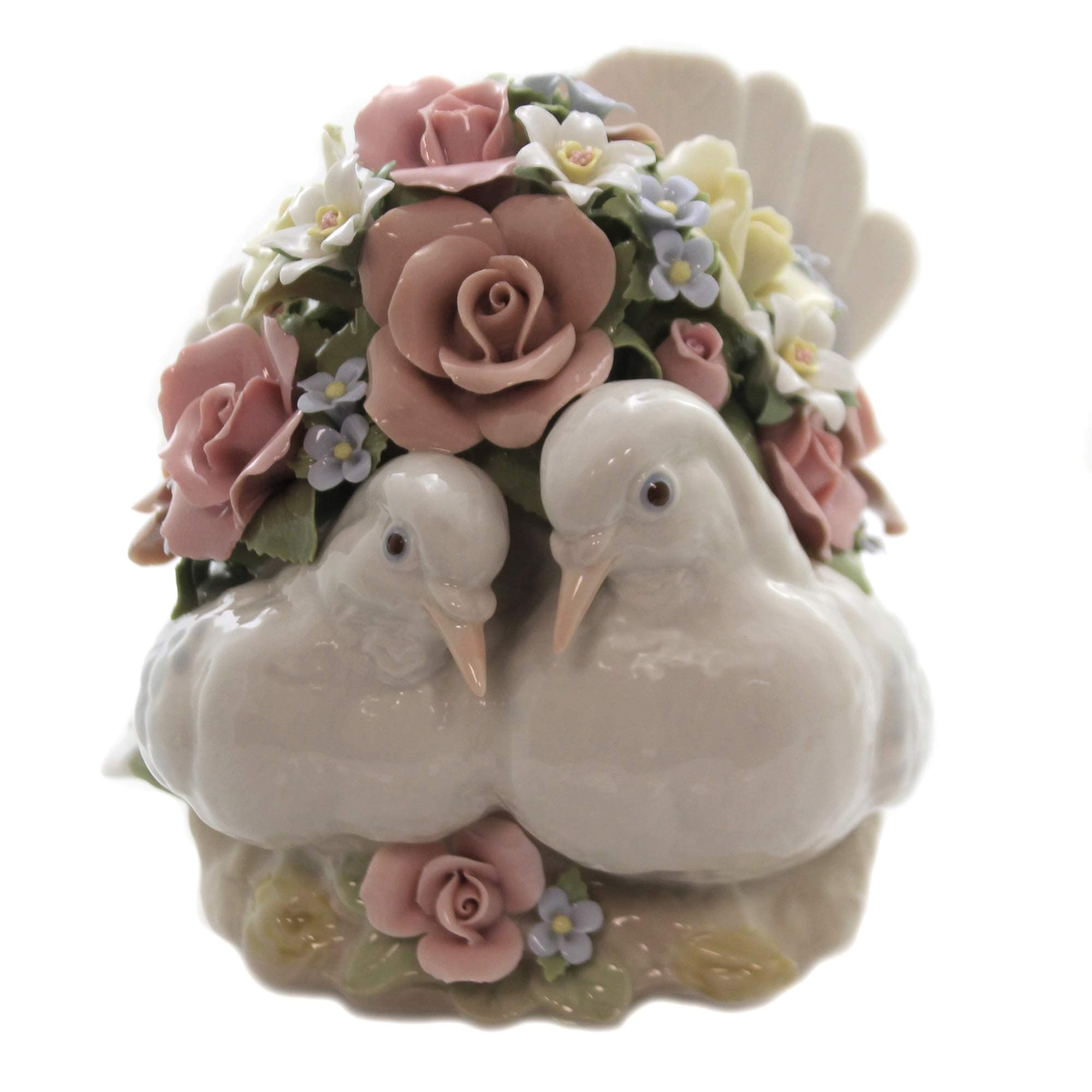 Cosmos Gifts 80000 Love Birds Music Box, Black