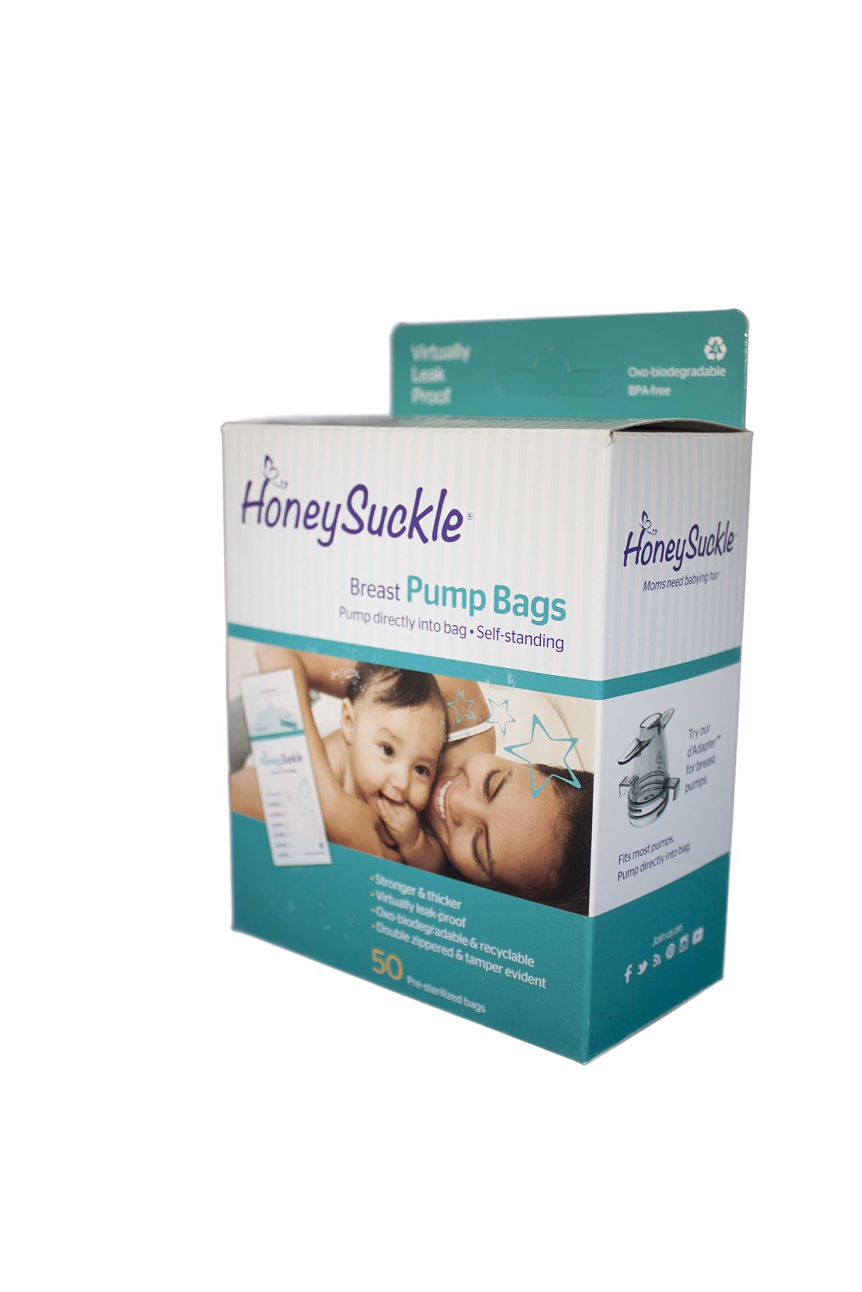 Honeysuckle Breast Pump Bags 50ct.