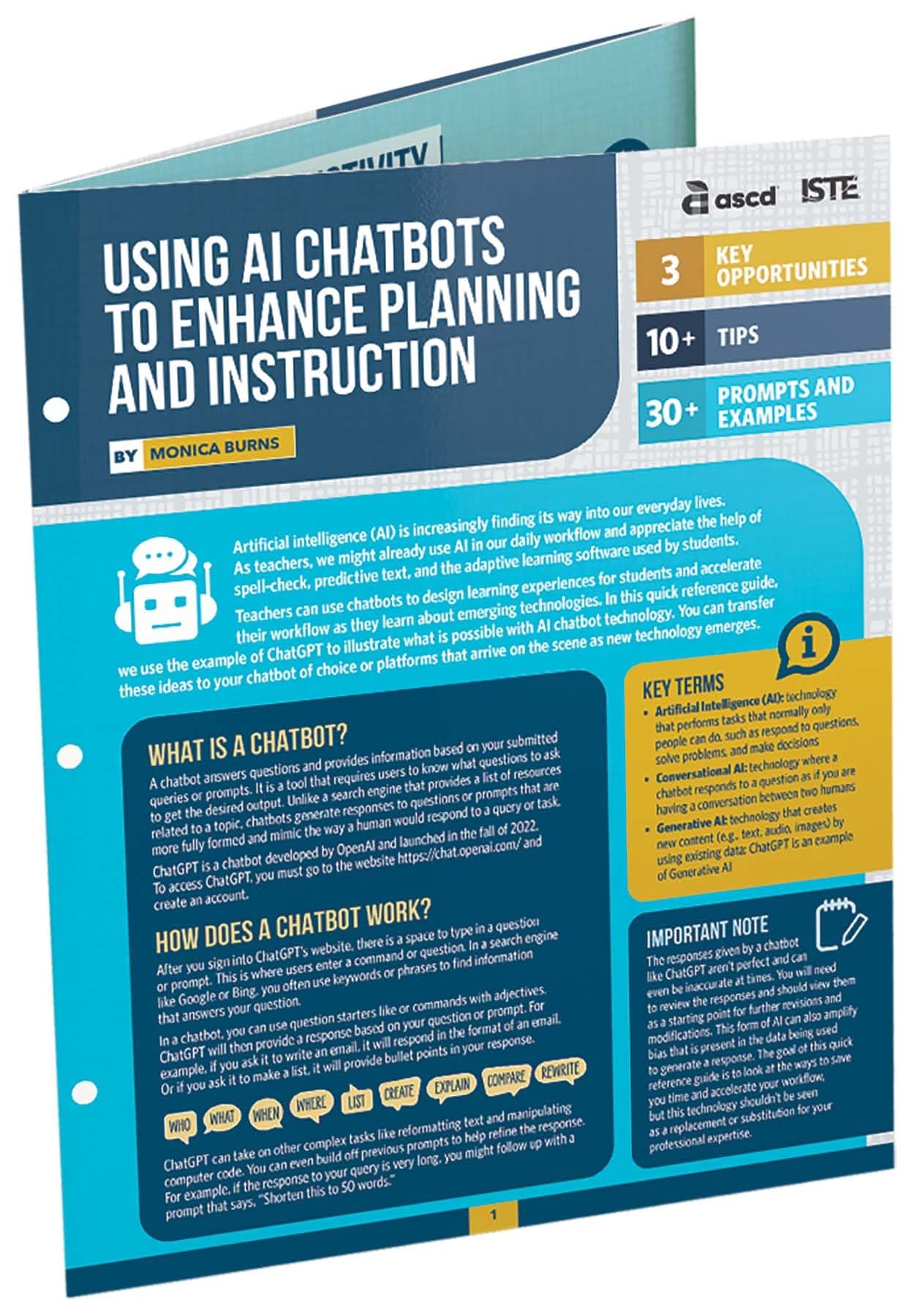 Using AI Chatbots to Enhance Planning and Instruction (Quick Reference Guide)