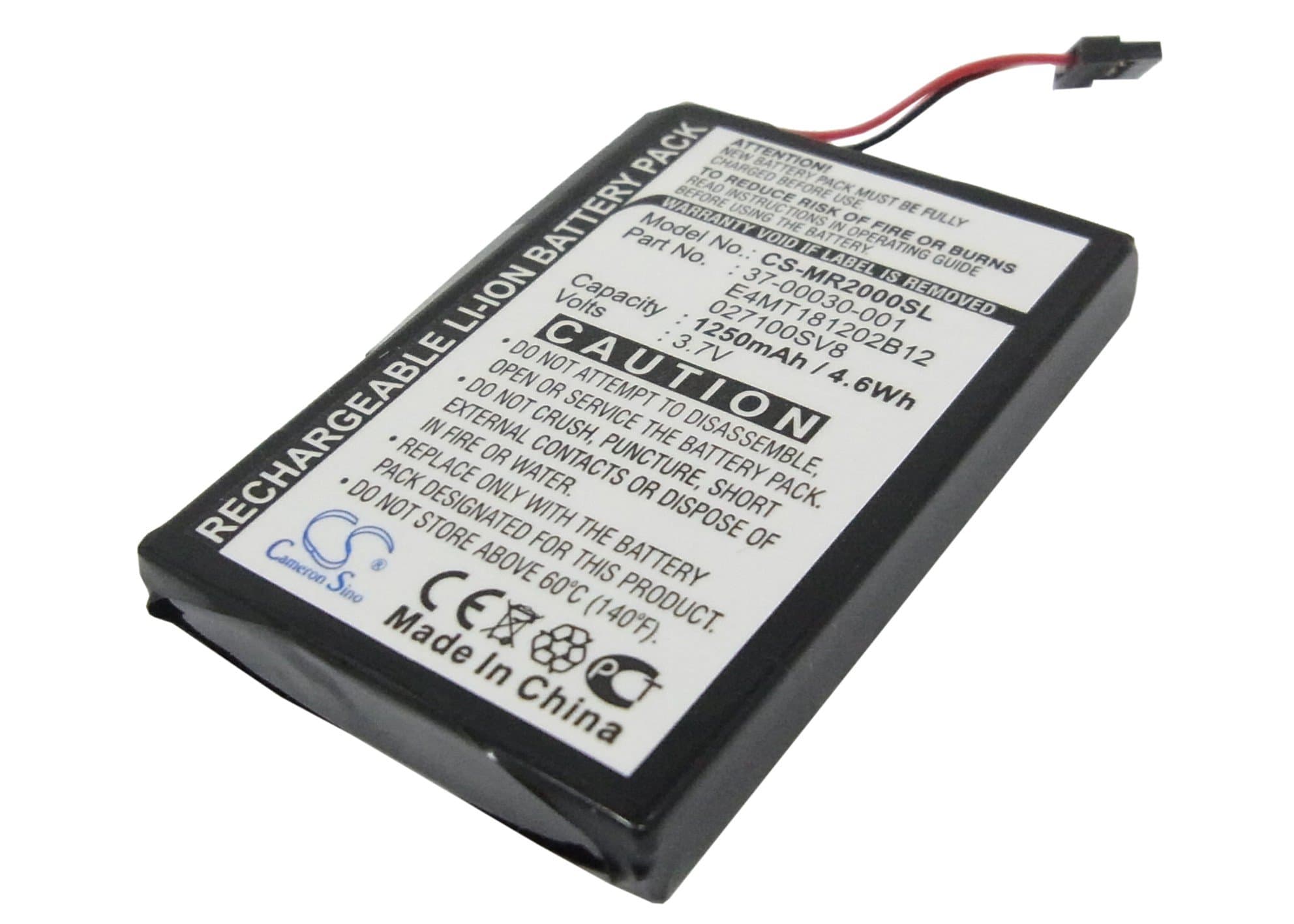 battery for Magellan RoadMate 2000, RoadMate 2200T, RoadMate 2250T