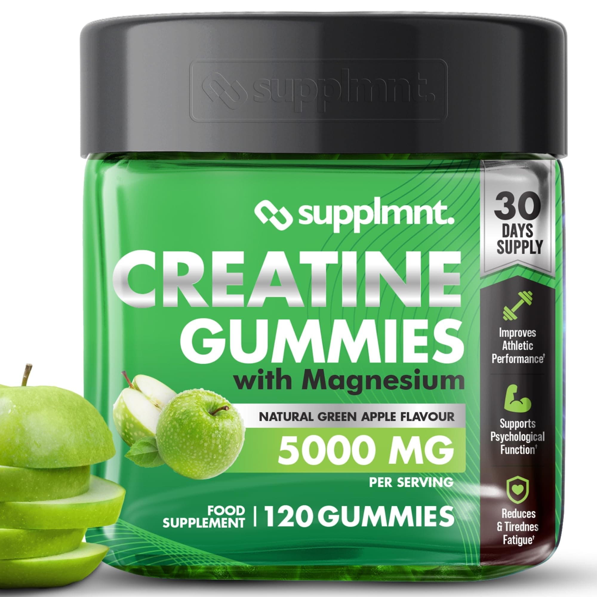 Creatine 120 Gummies Max 5000mg for Men and Women Creatine Monohydrate with A...