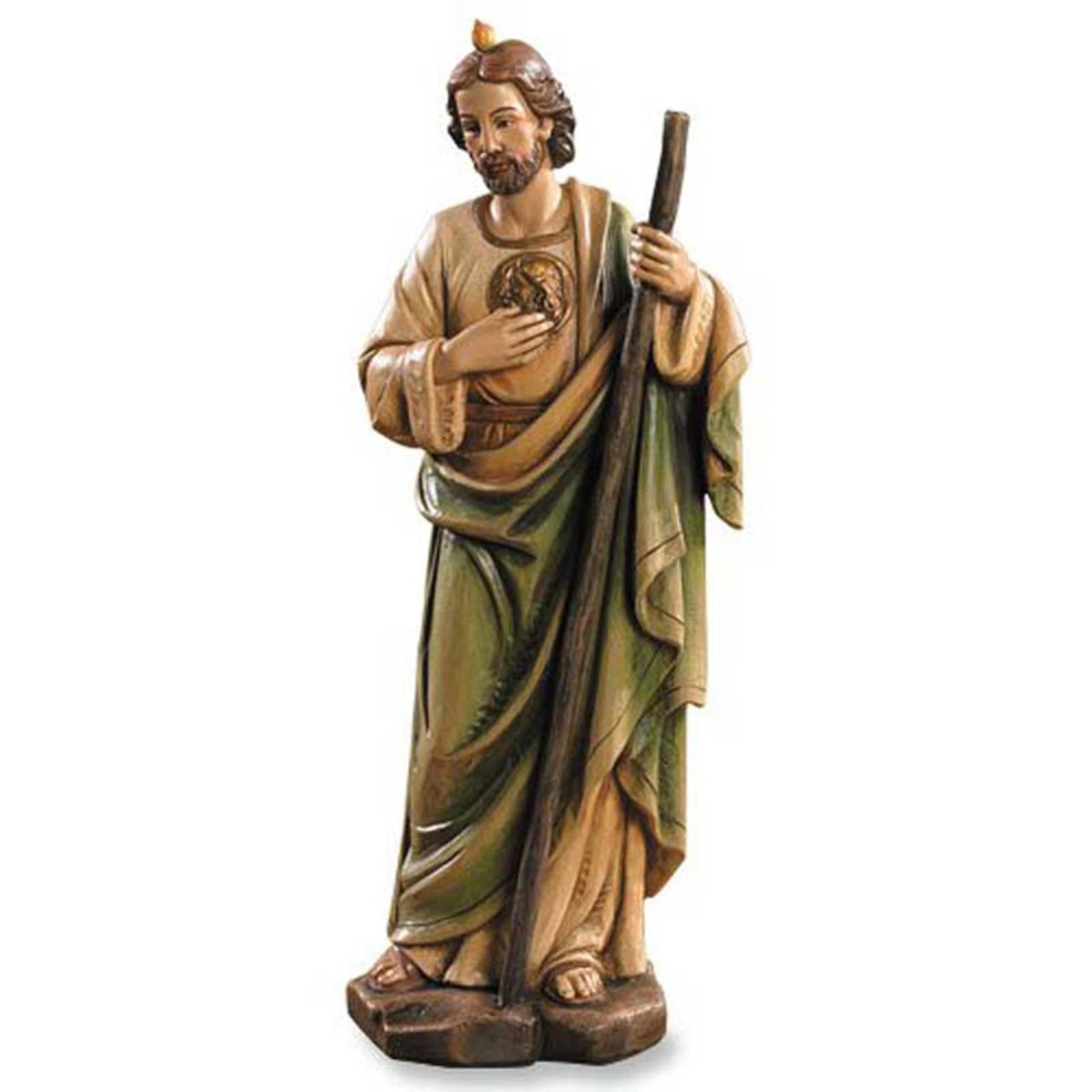 St. Jude Statue - Toscana Resin 8" H - Christian Brands Catholic