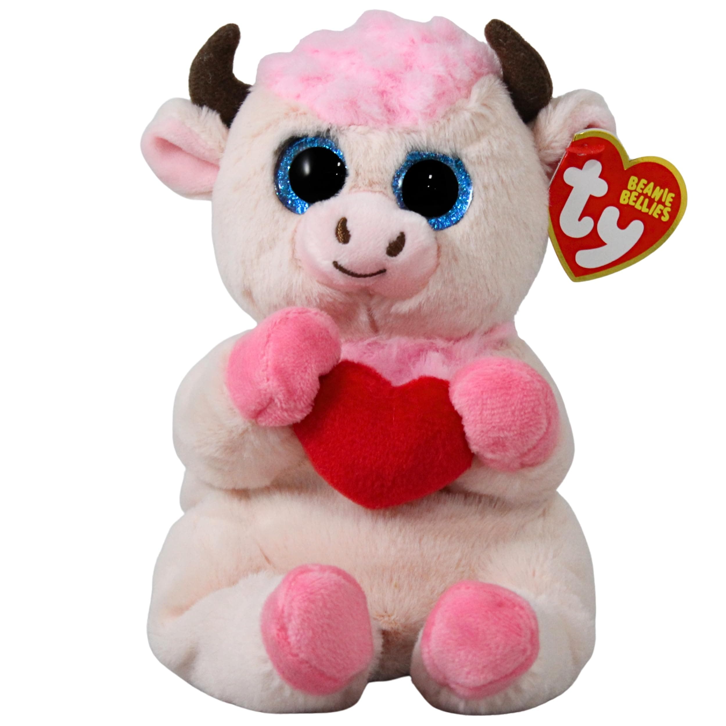 Beanie Babies: Sprinkles Cow with Heart