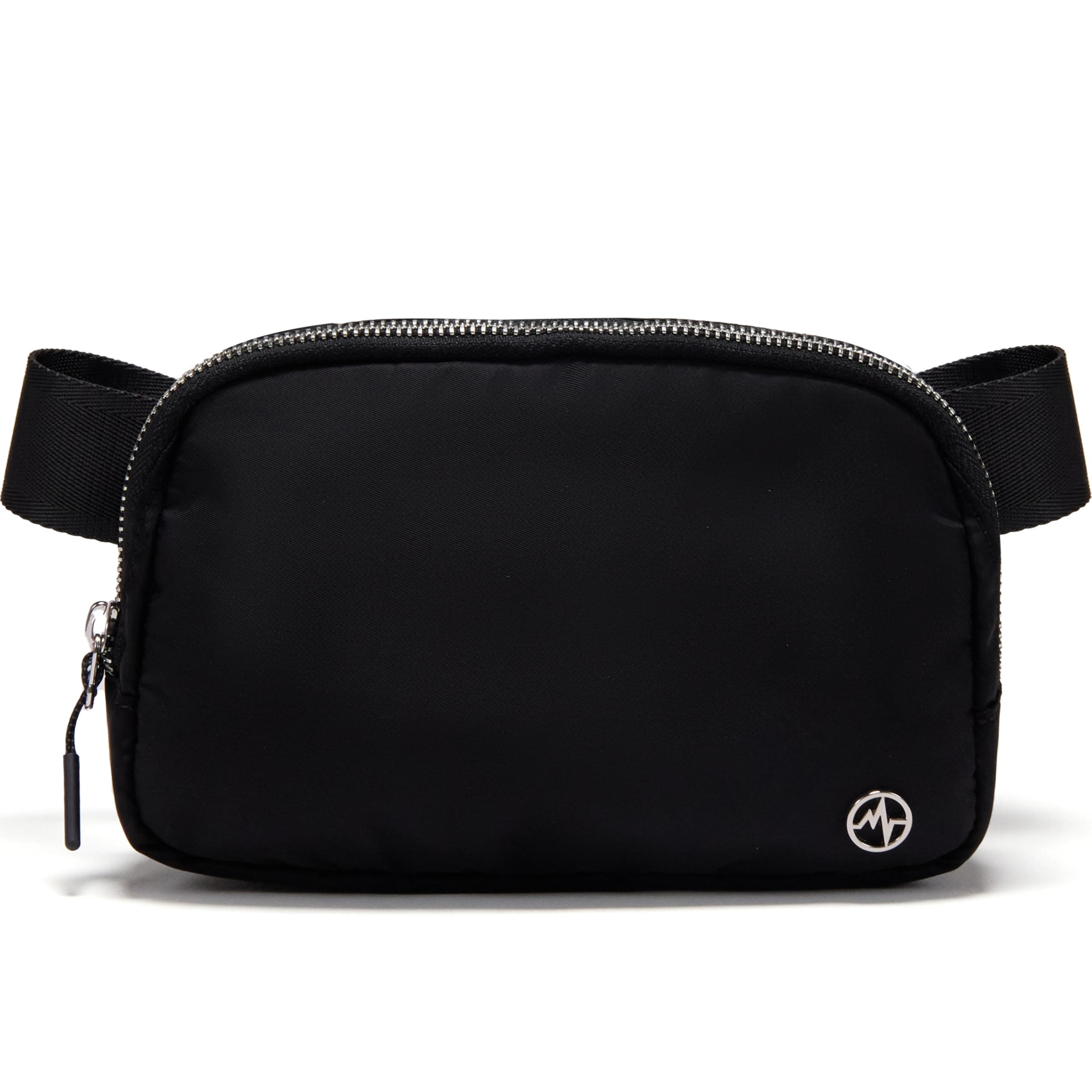 Unisex Belt Bag Fanny Pack for Women with Adjustable Strap, Small Waist Pouch for Workout Running Traveling Hiking