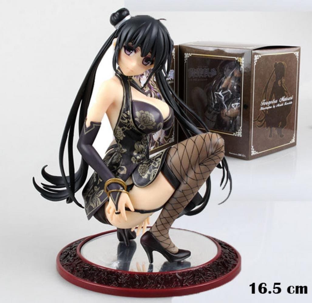 Sexy 6.5" Alphamax Skytube Misaki Kurehito Comic Matsuri Fuyutsuki Togetsu 1/6 Scale PVC Figure Model Collection