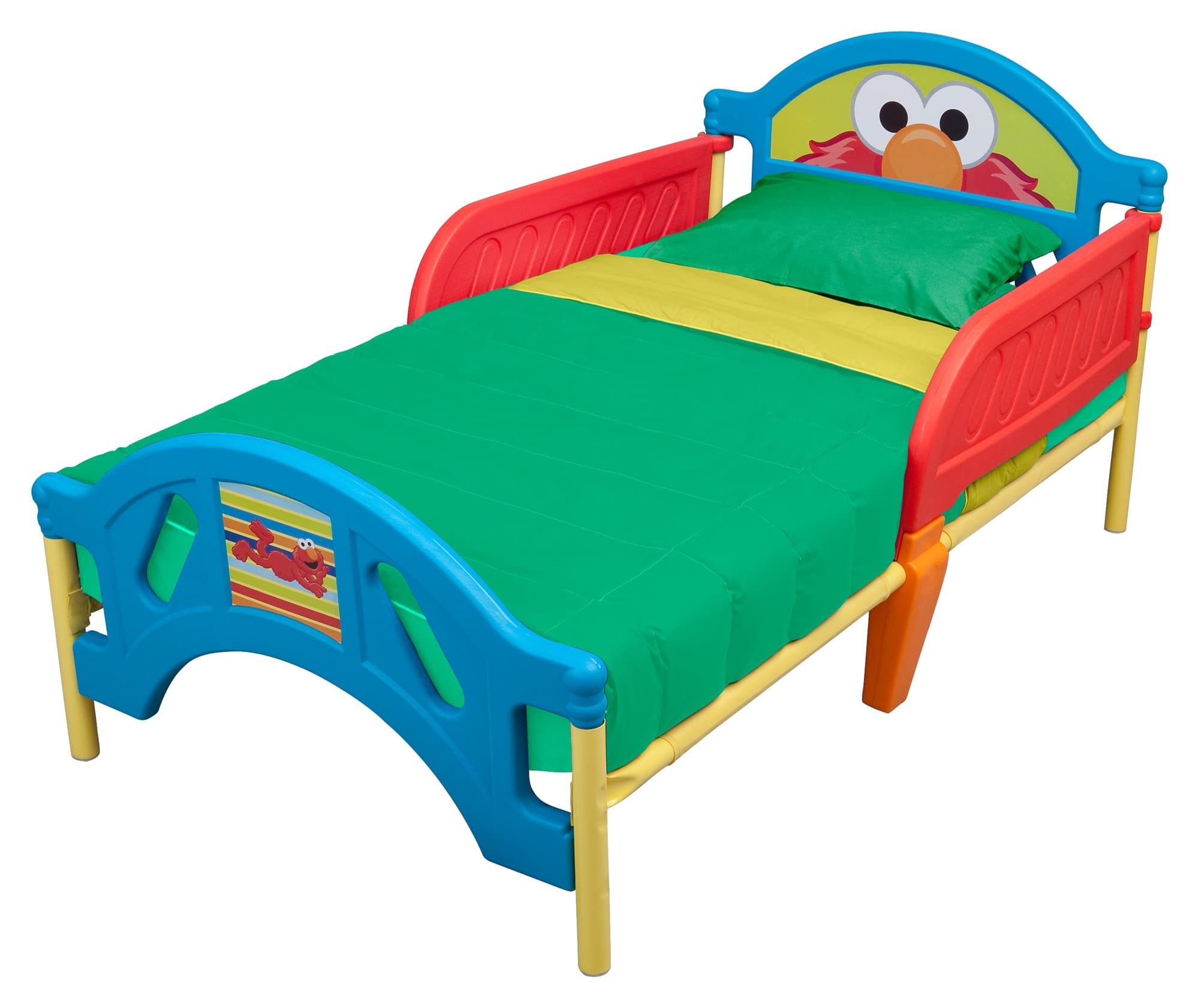 Plastic Toddler Bed, Sesame Street